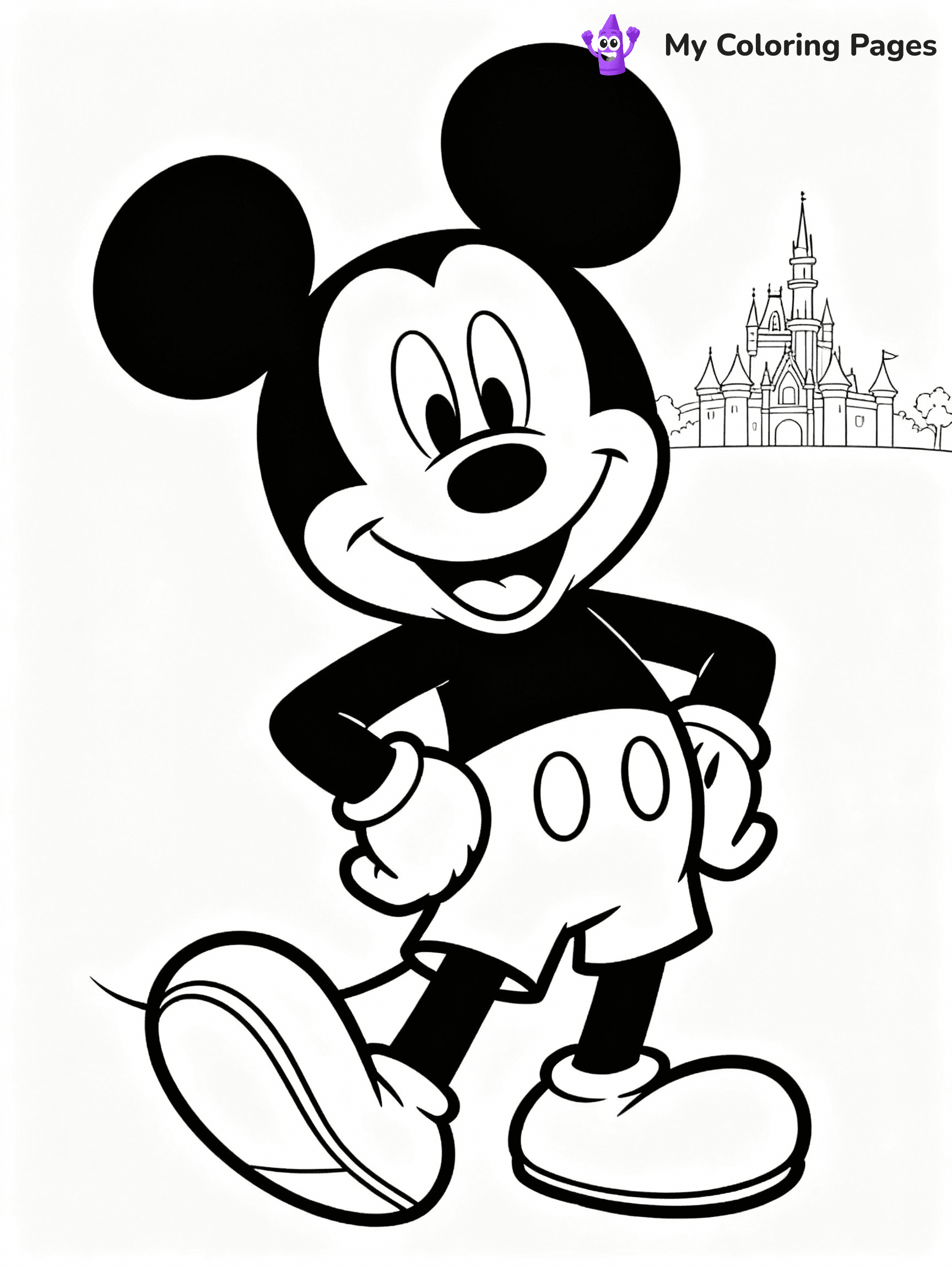 Disneyland Coloring Pages - 9