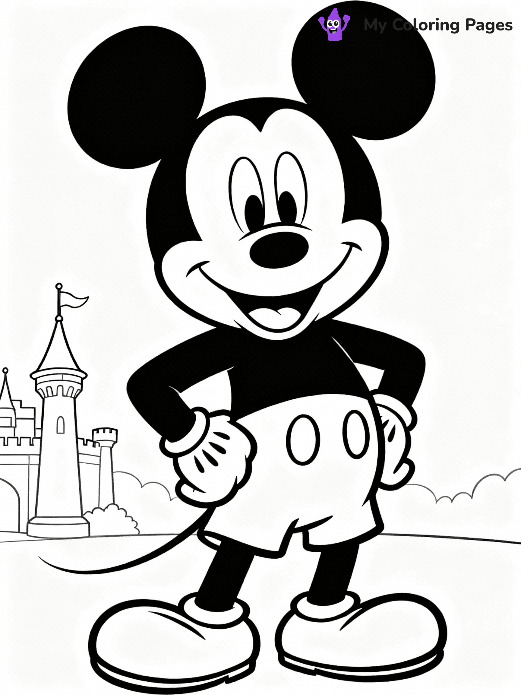 Disneyland Coloring Pages - 8