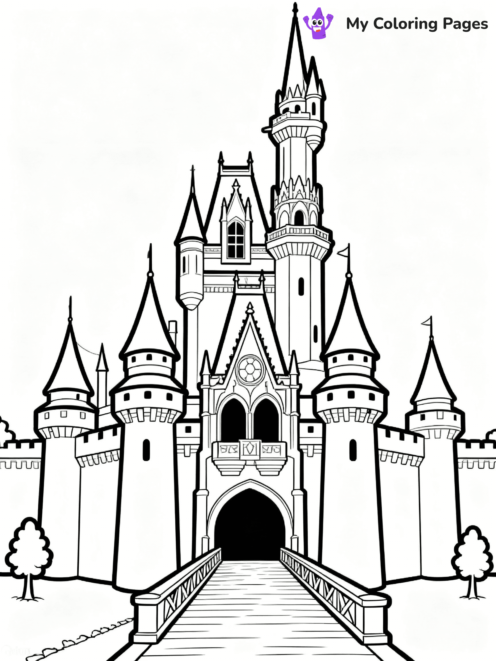 Disneyland Coloring Pages - 6