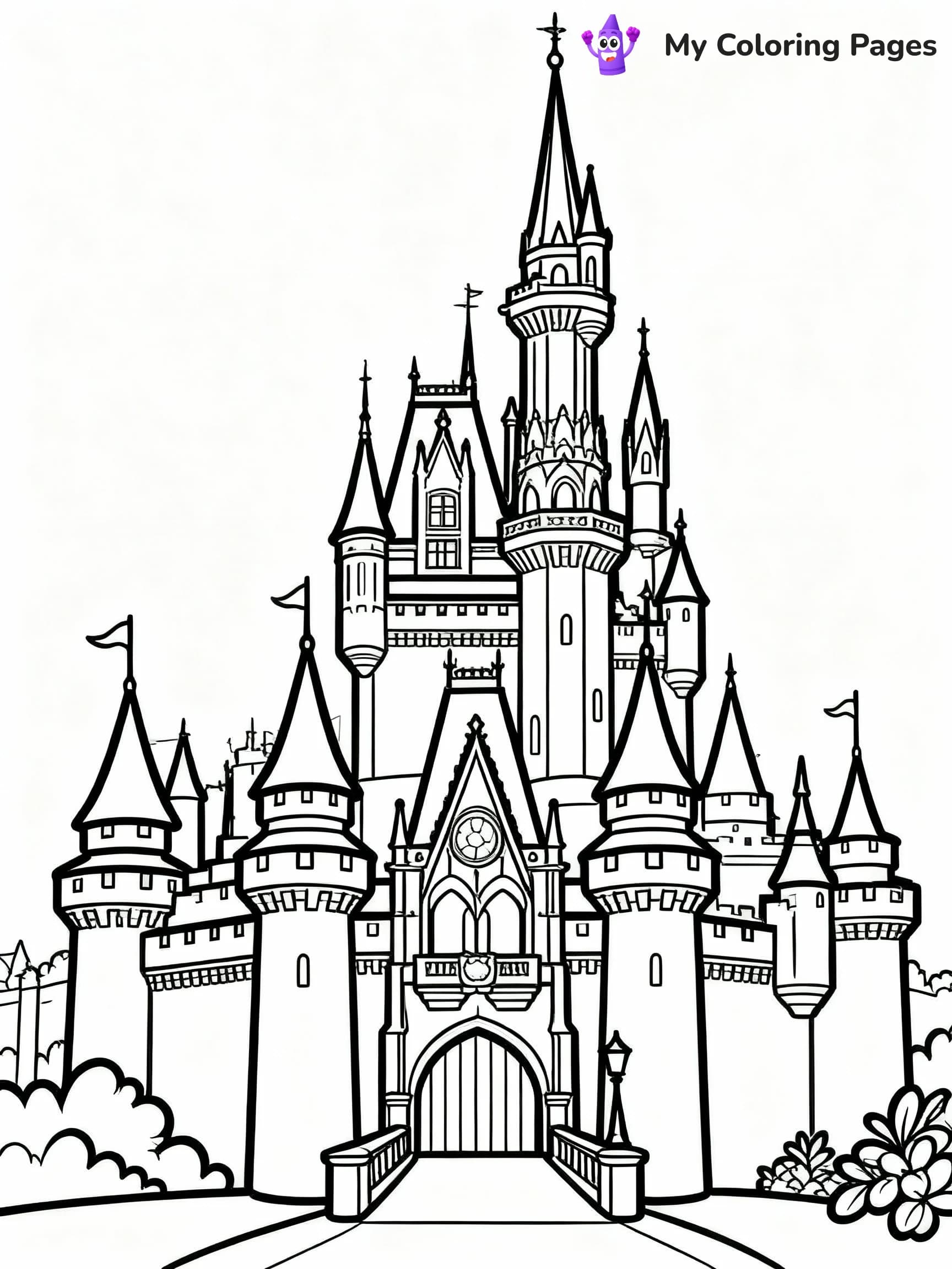 Disneyland Coloring Pages - 5