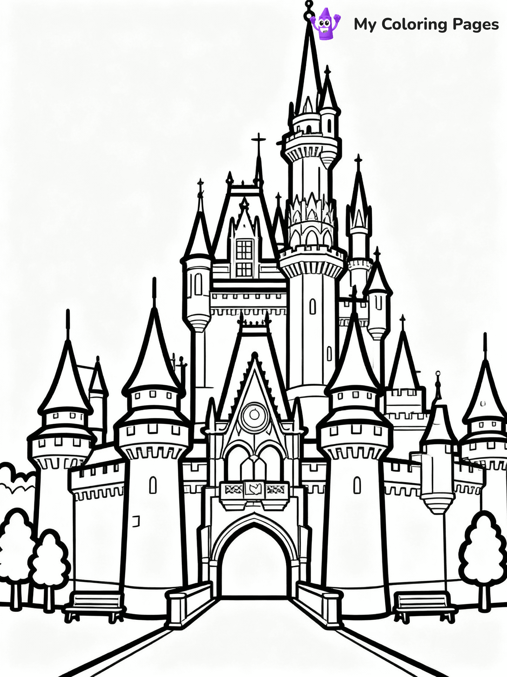 Disneyland Coloring Pages - 4