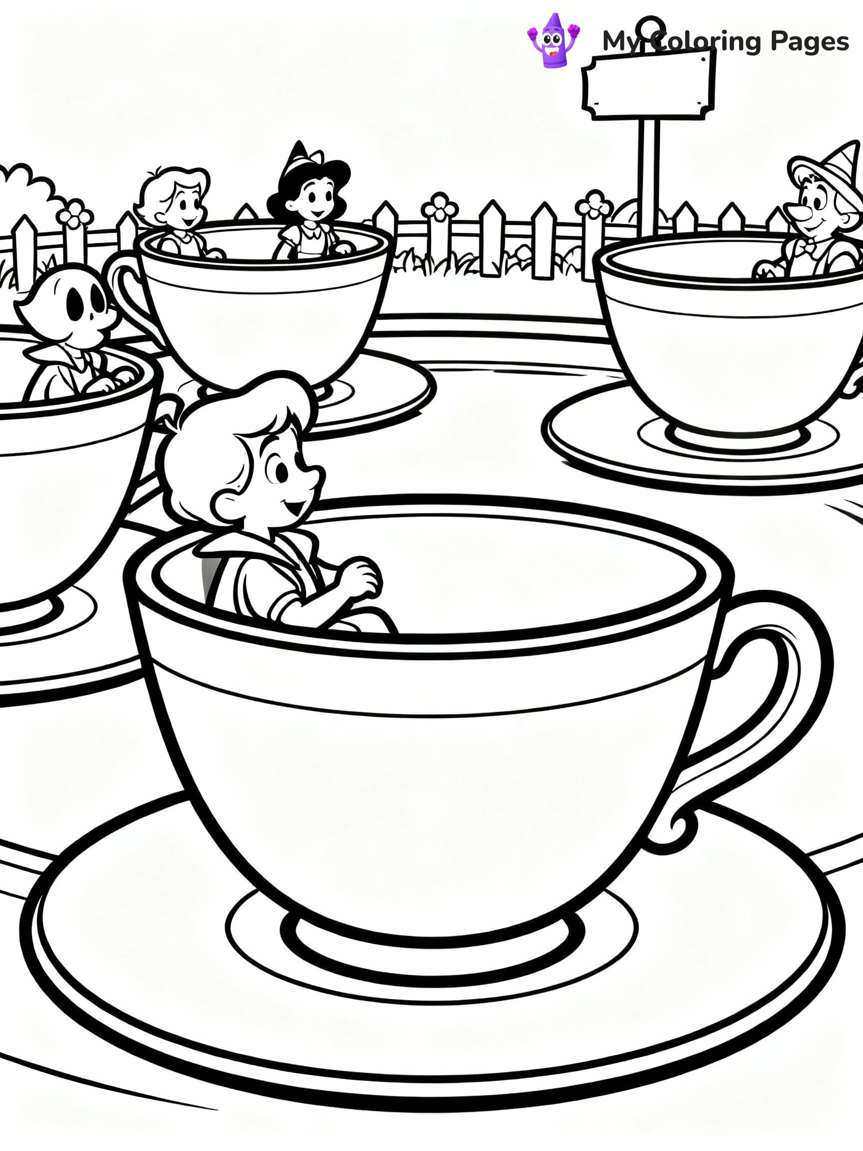 Disneyland Coloring Pages - 3