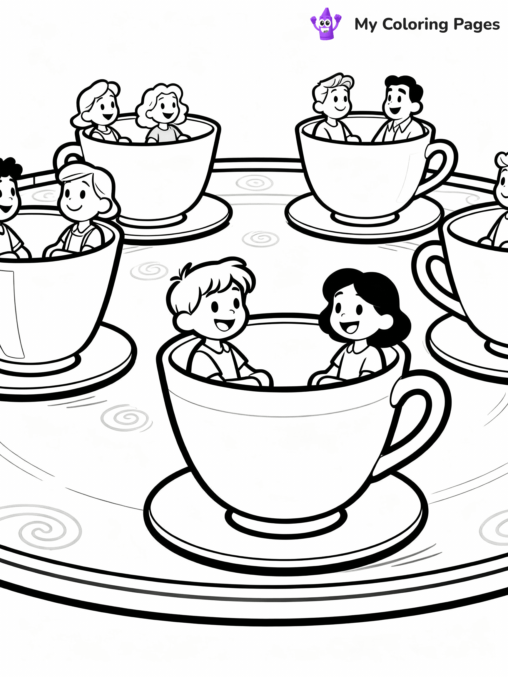 Disneyland Coloring Pages - 1