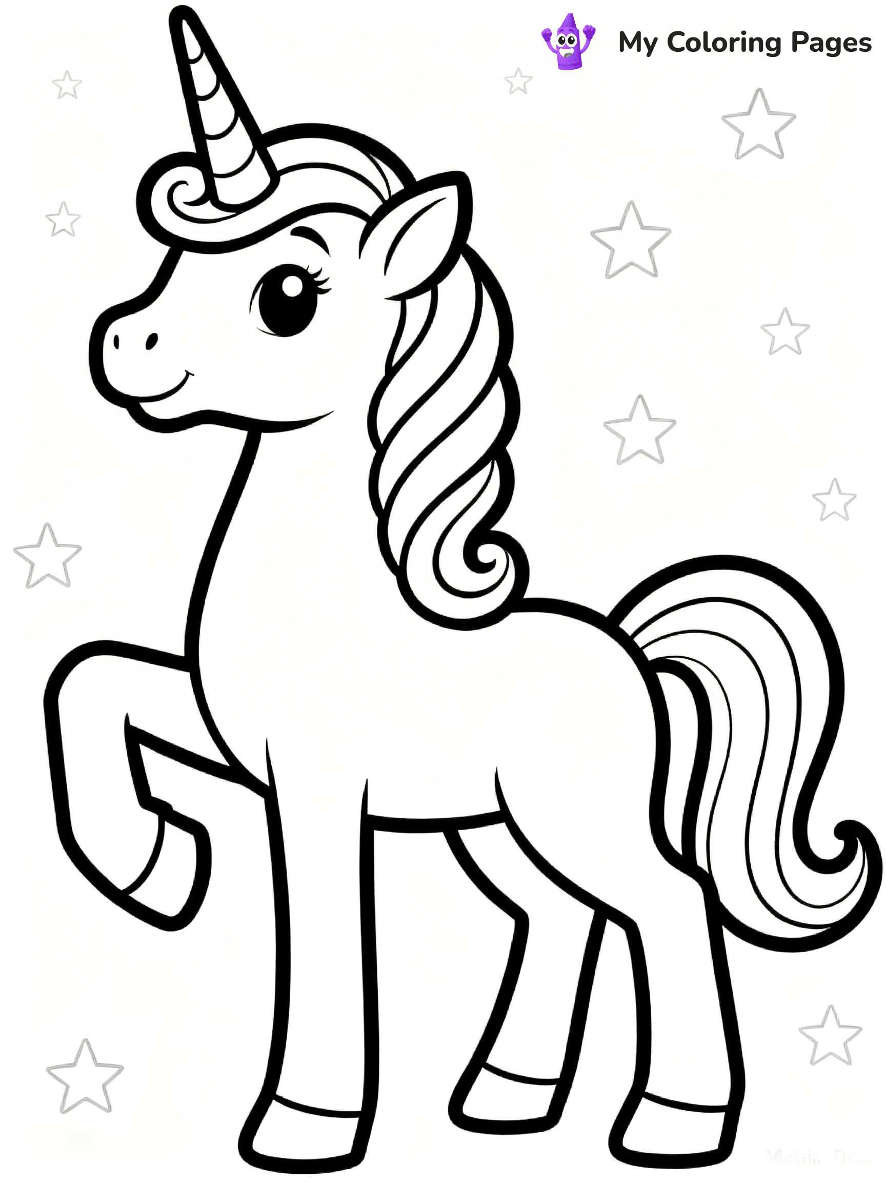 My Little Pony Coloring Pages Rarity - 24