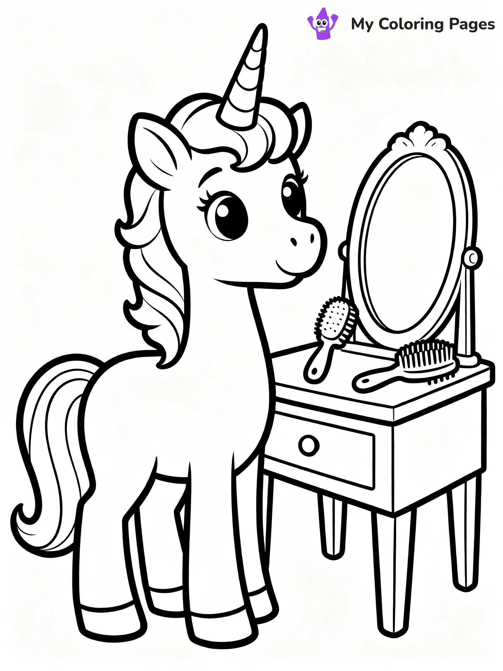 My Little Pony Coloring Pages Rarity - 20