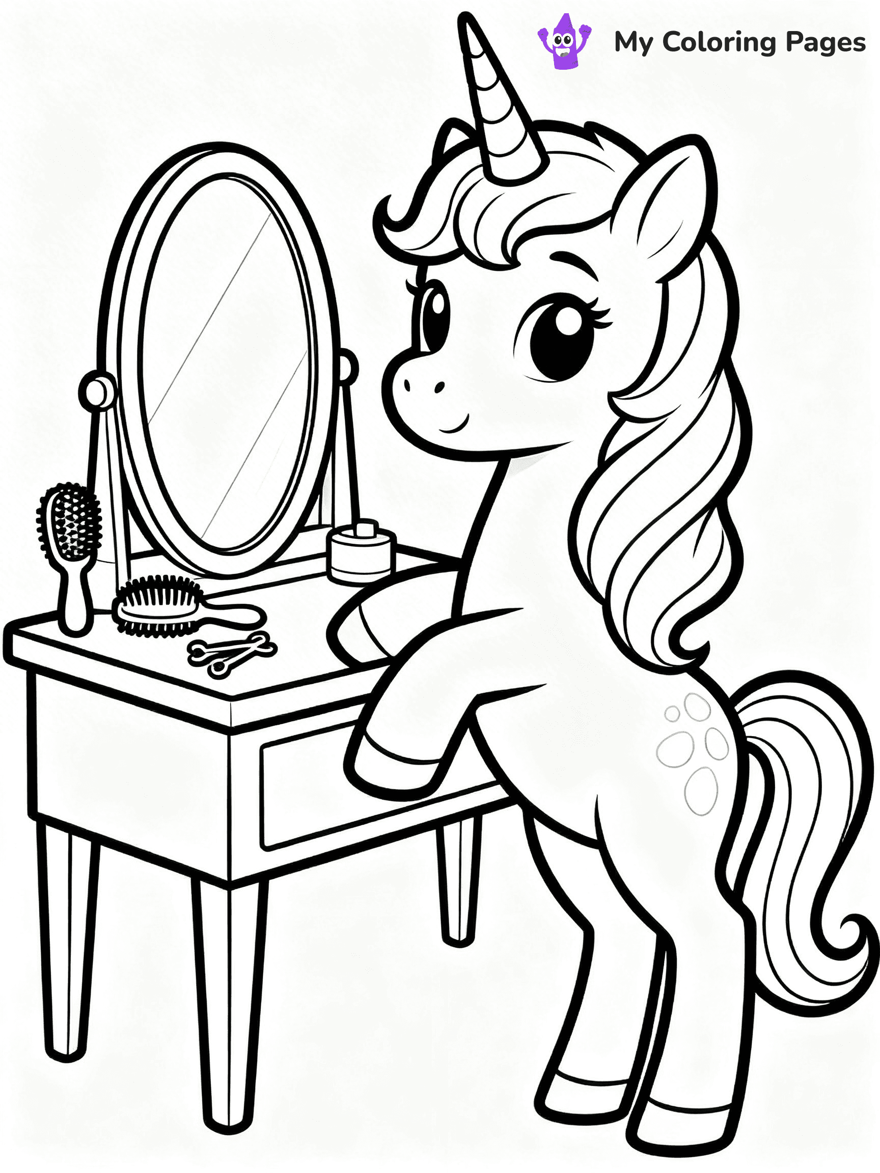My Little Pony Coloring Pages Rarity - 18
