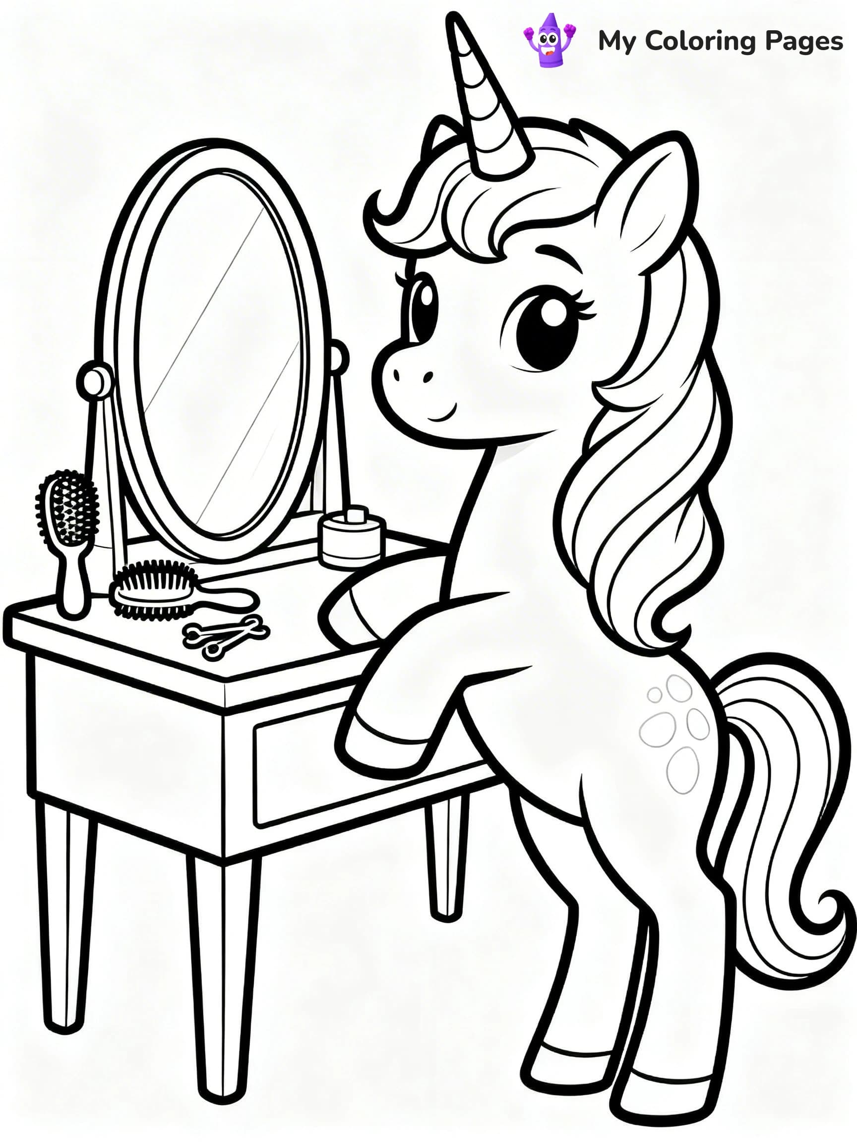 My Little Pony Coloring Pages Rarity - 18