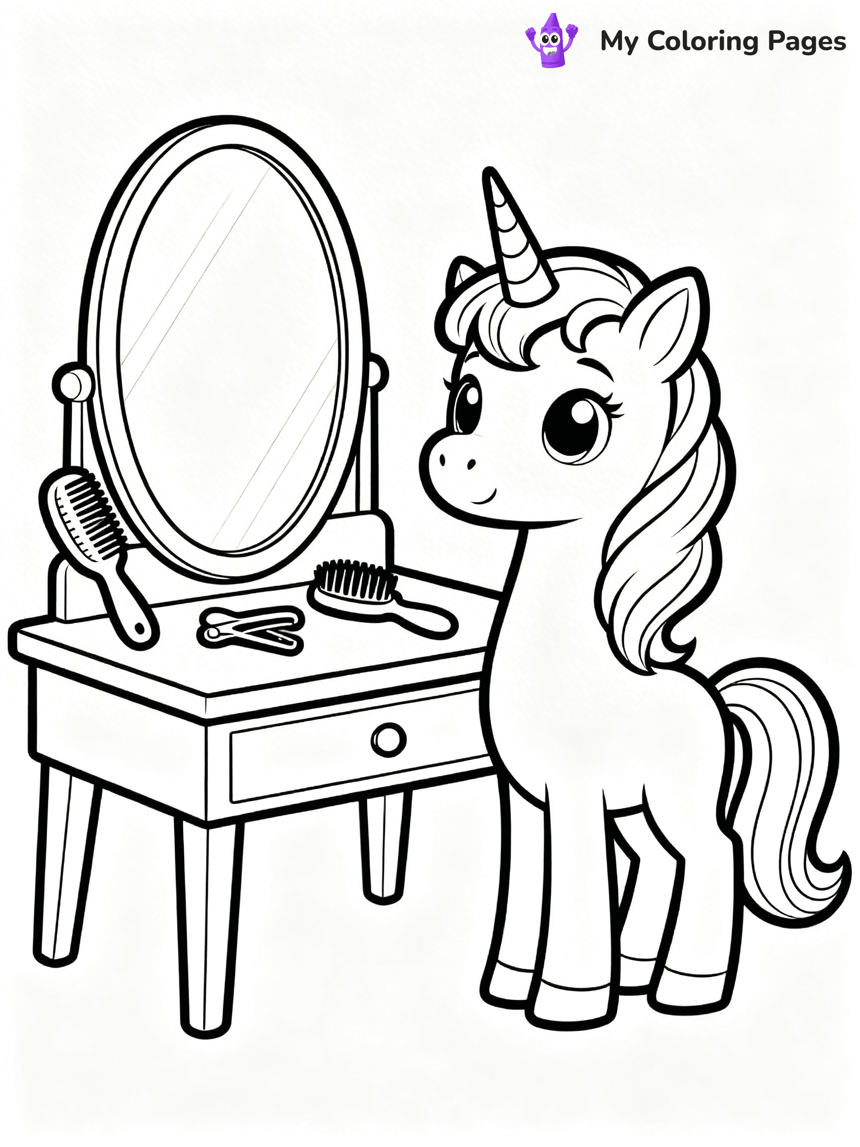 My Little Pony Coloring Pages Rarity - 16