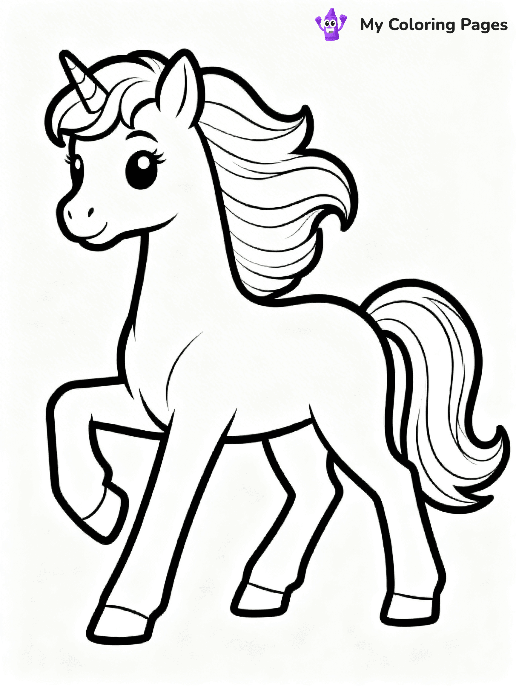 My Little Pony Coloring Pages Rarity - 14