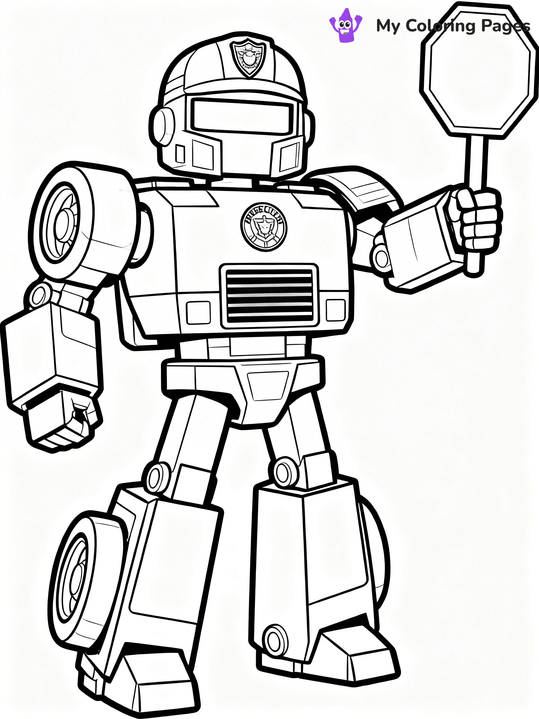 Rescue Bots Coloring Pages - 30