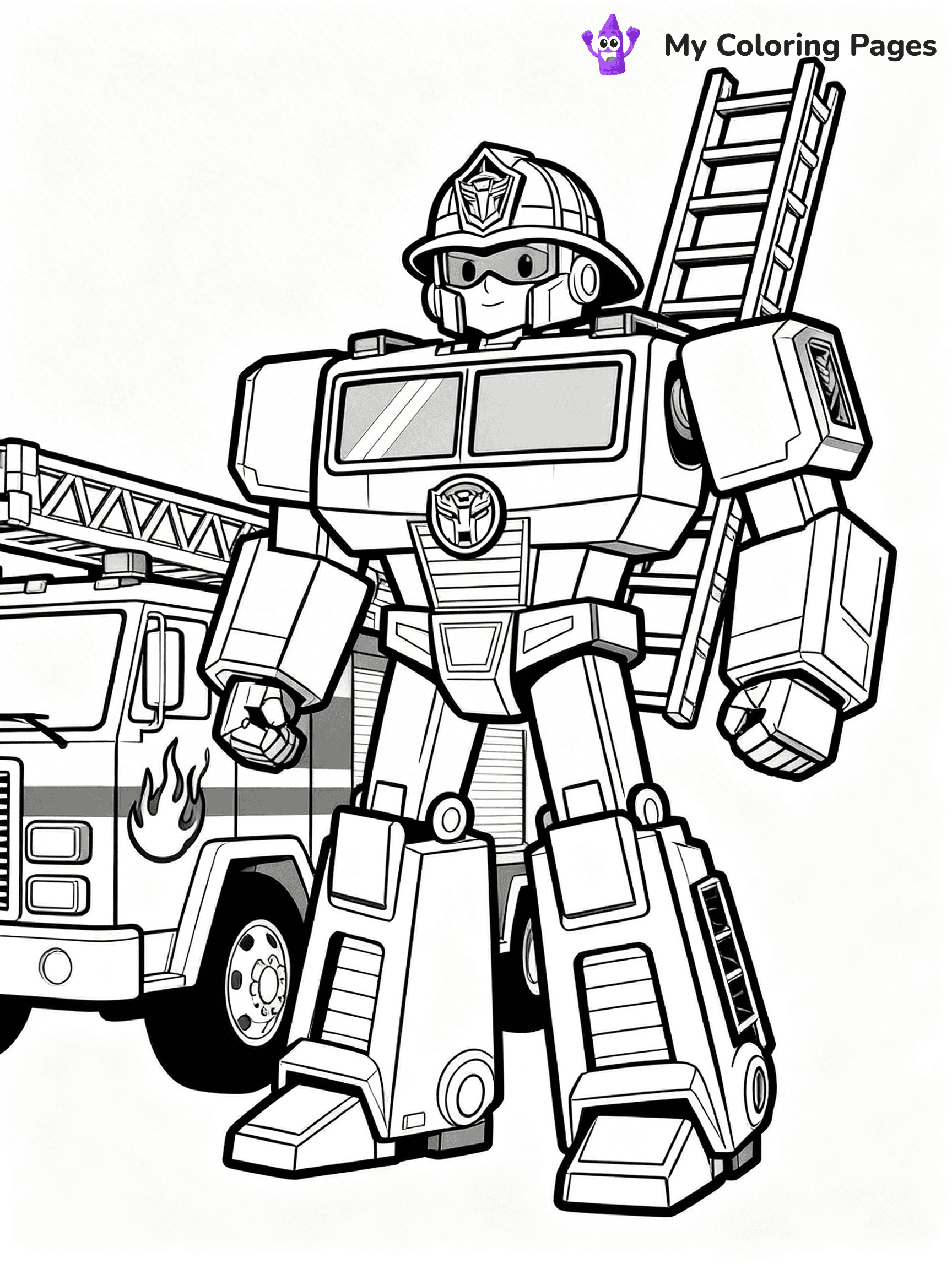 Rescue Bots Coloring Pages - 6