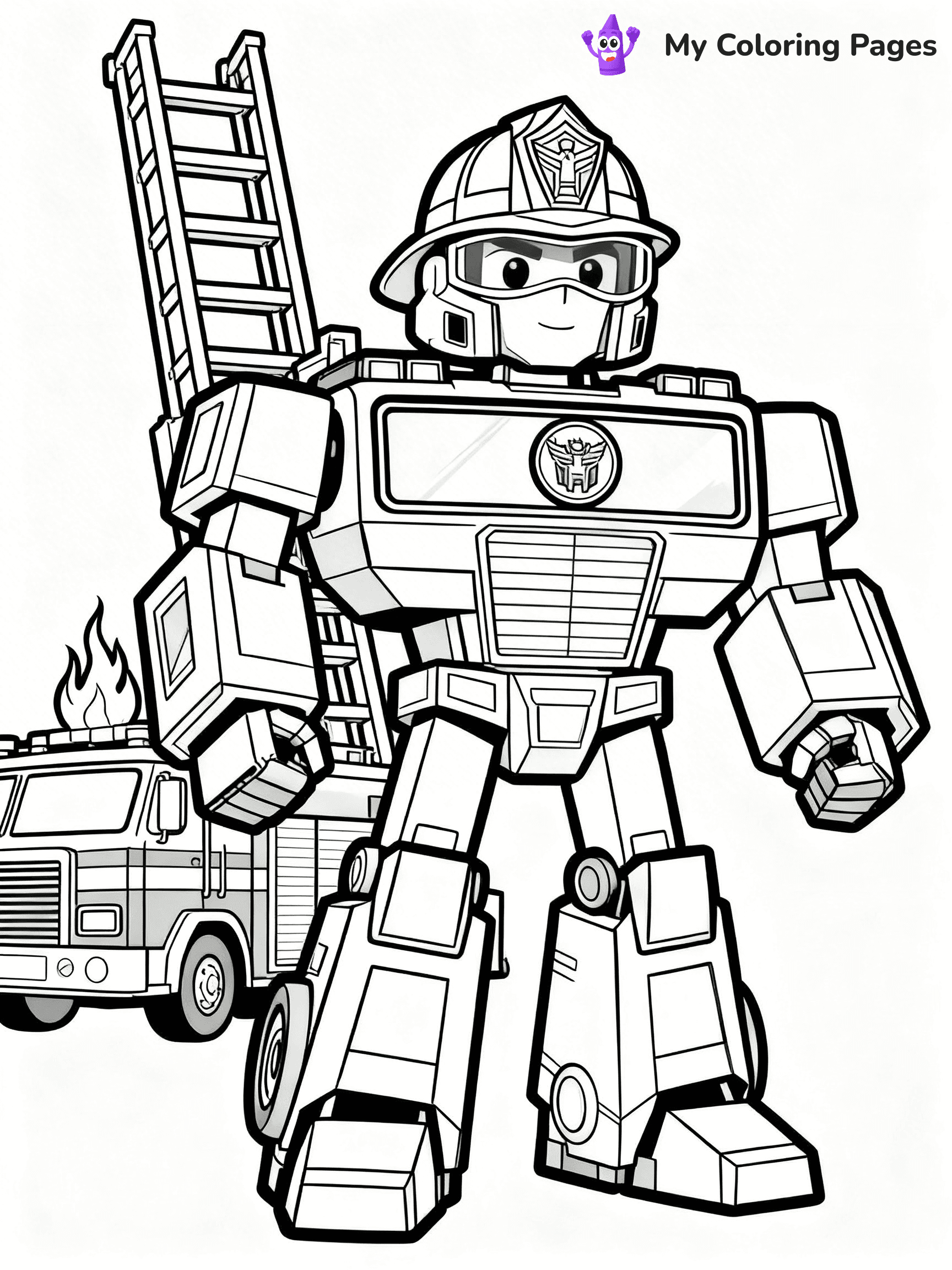 Rescue Bots Coloring Pages - 5