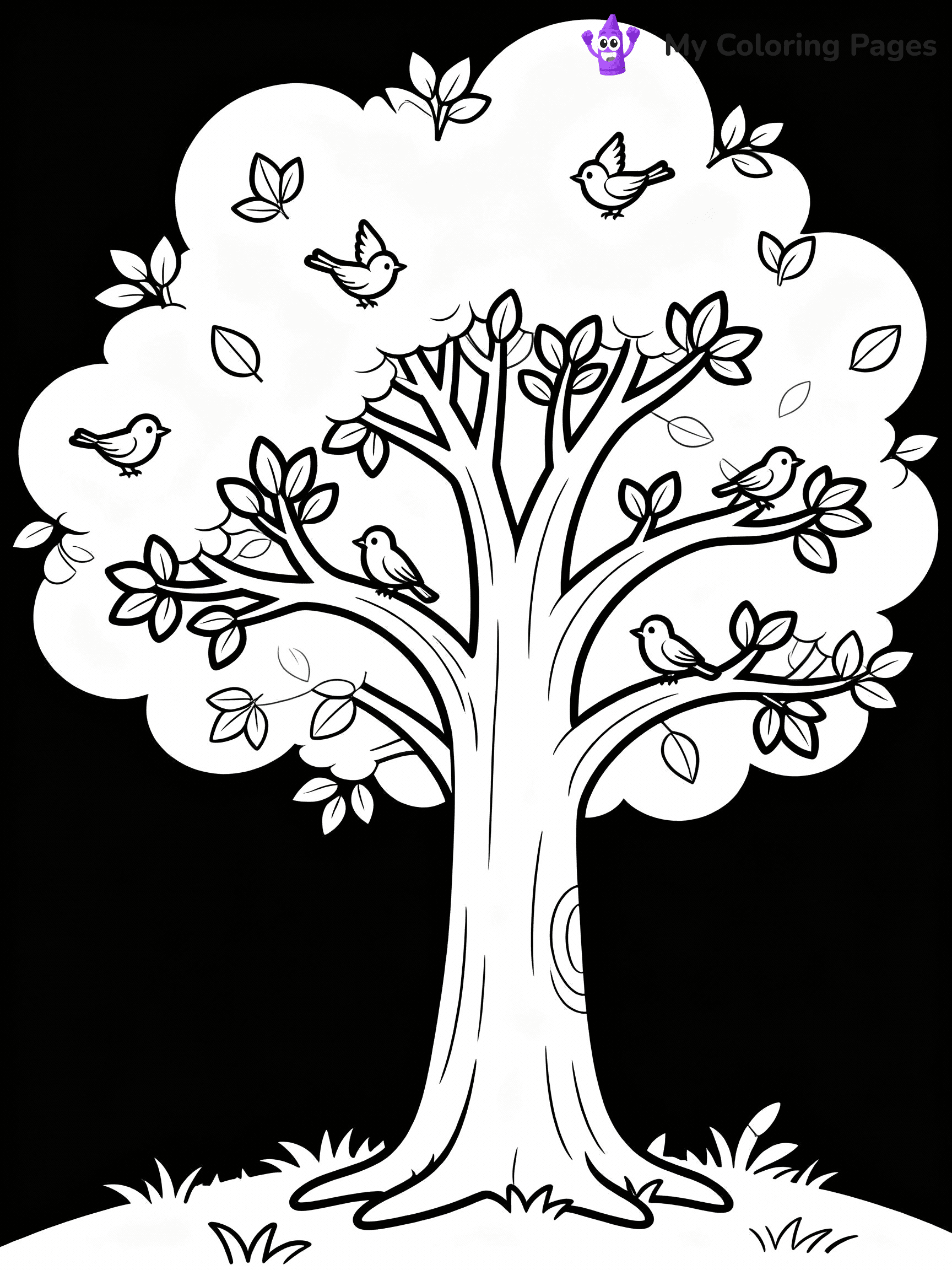 Stained Glass Coloring Pages - 27