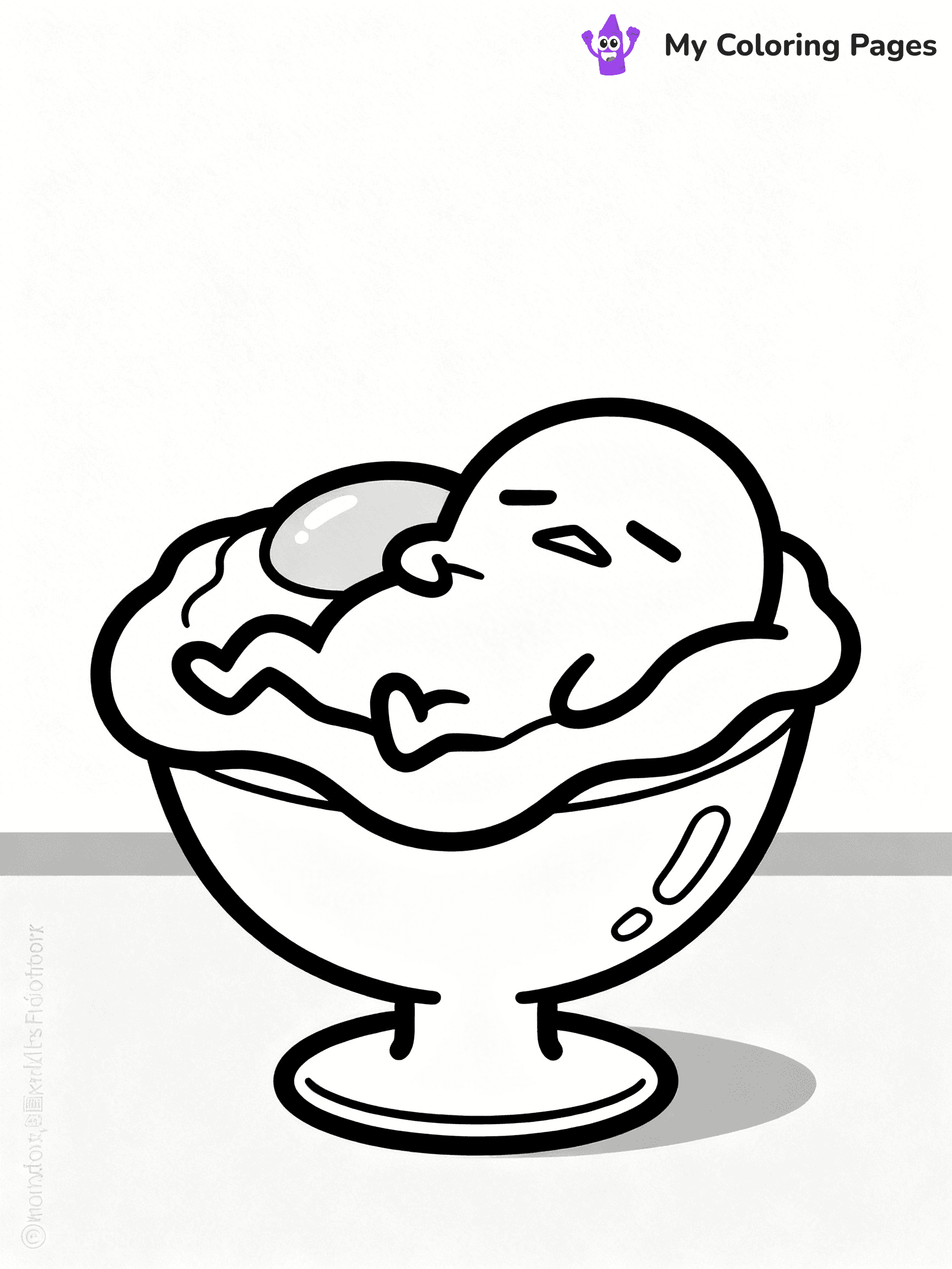 Gudetama Coloring Pages - 27