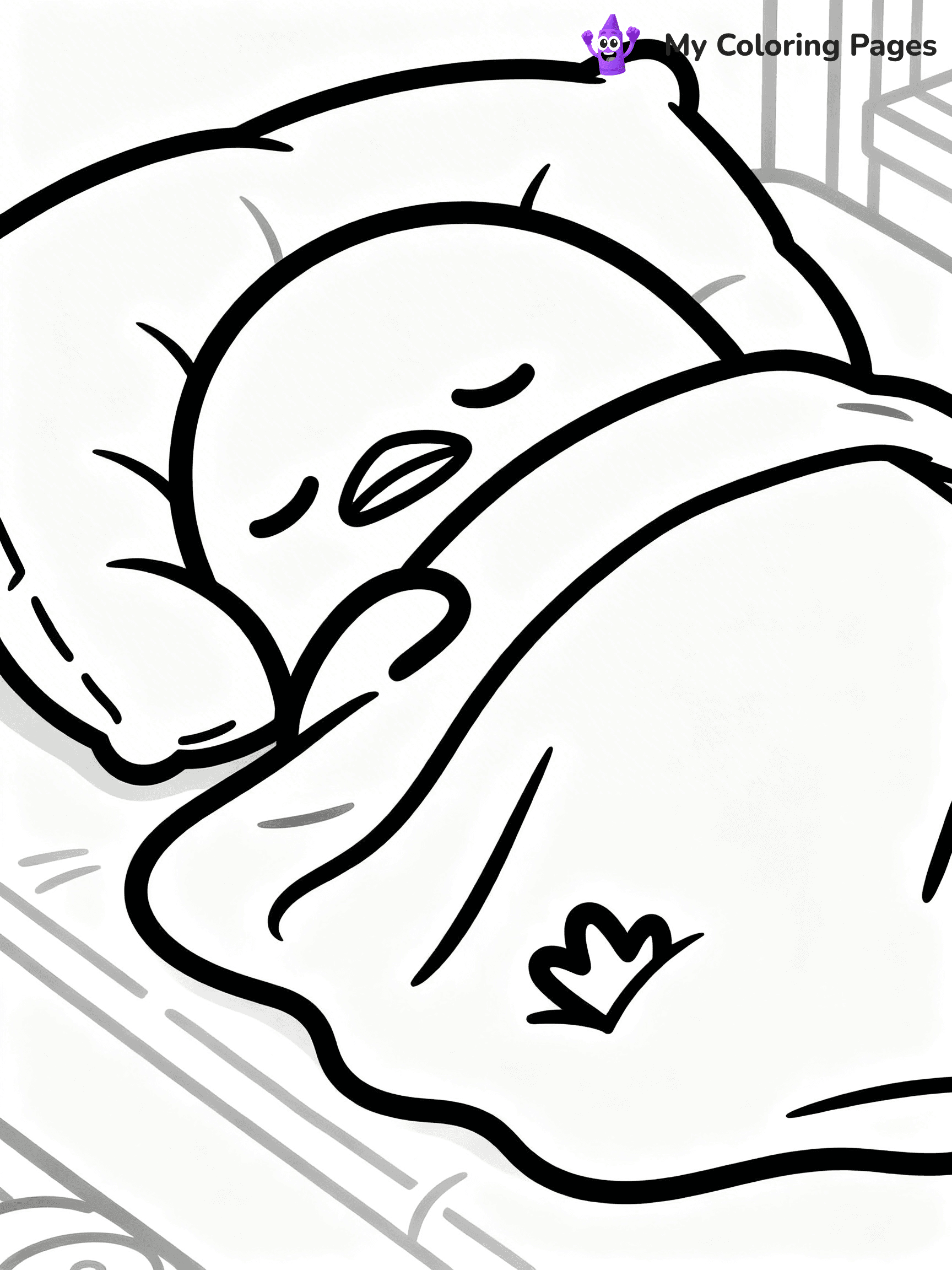 Gudetama Coloring Pages - 22