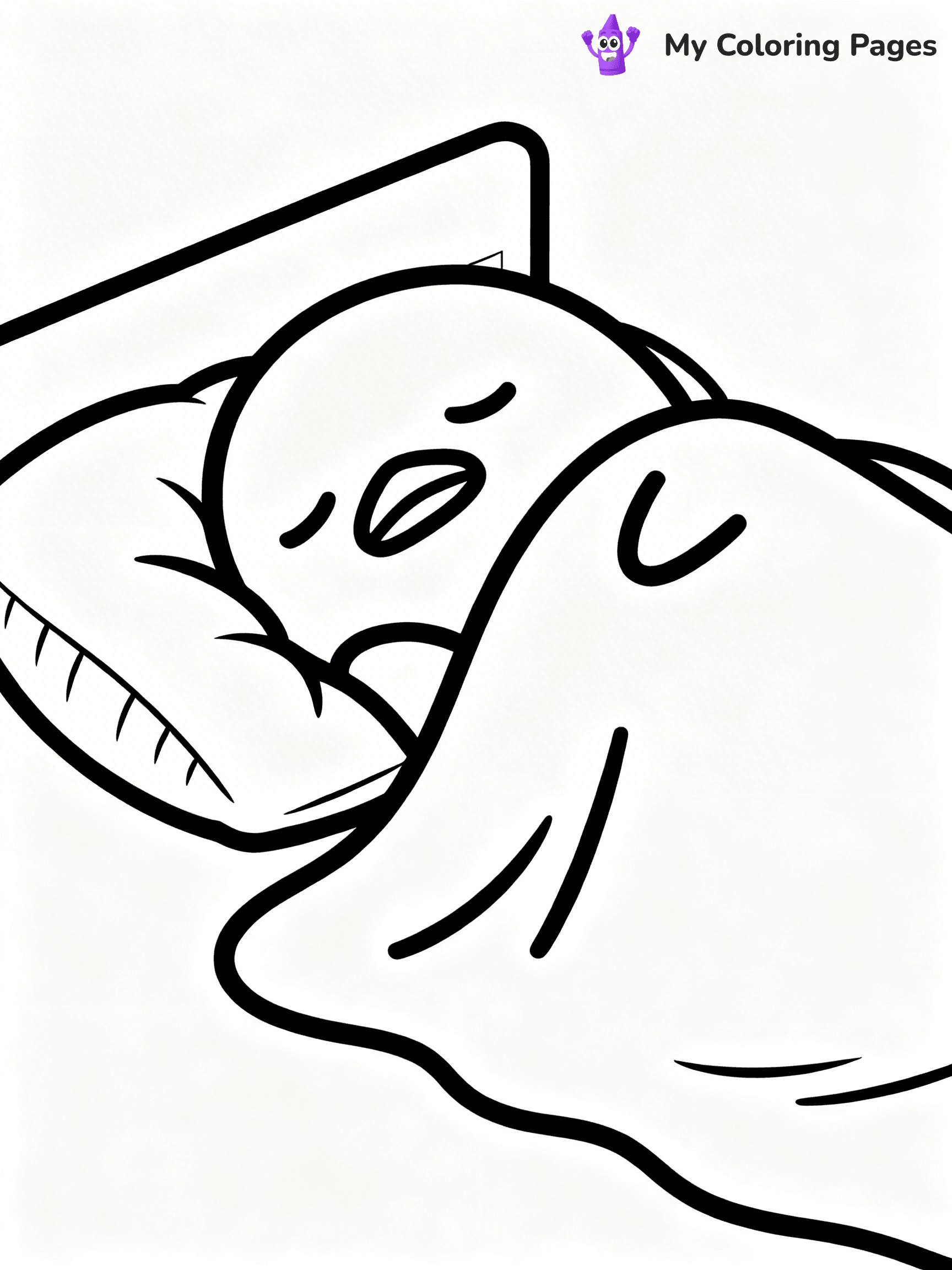 Gudetama Coloring Pages - 21