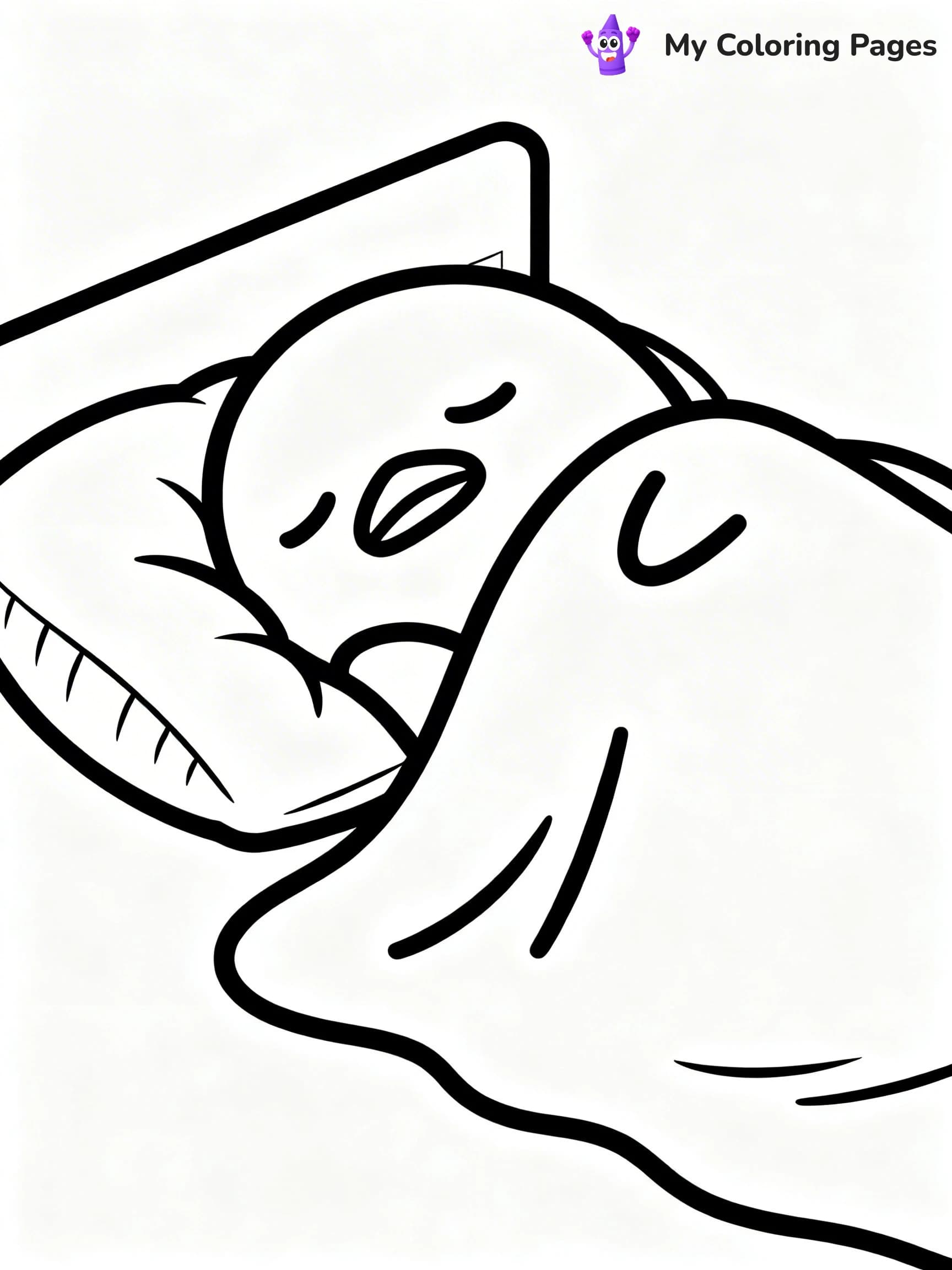 Gudetama Coloring Pages - 21