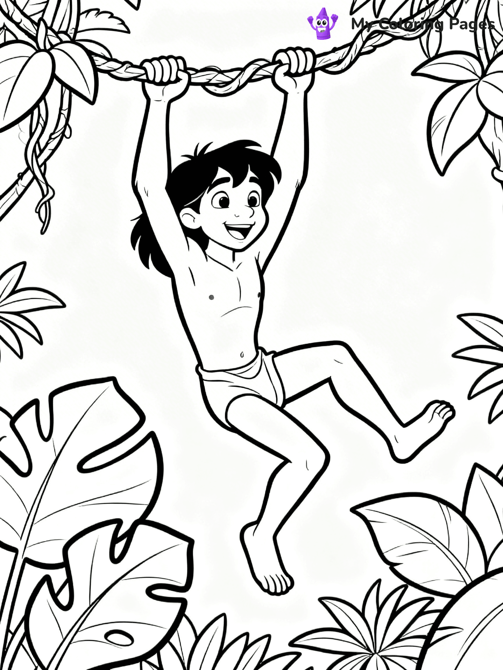 Jungle Book Coloring Pages - 35