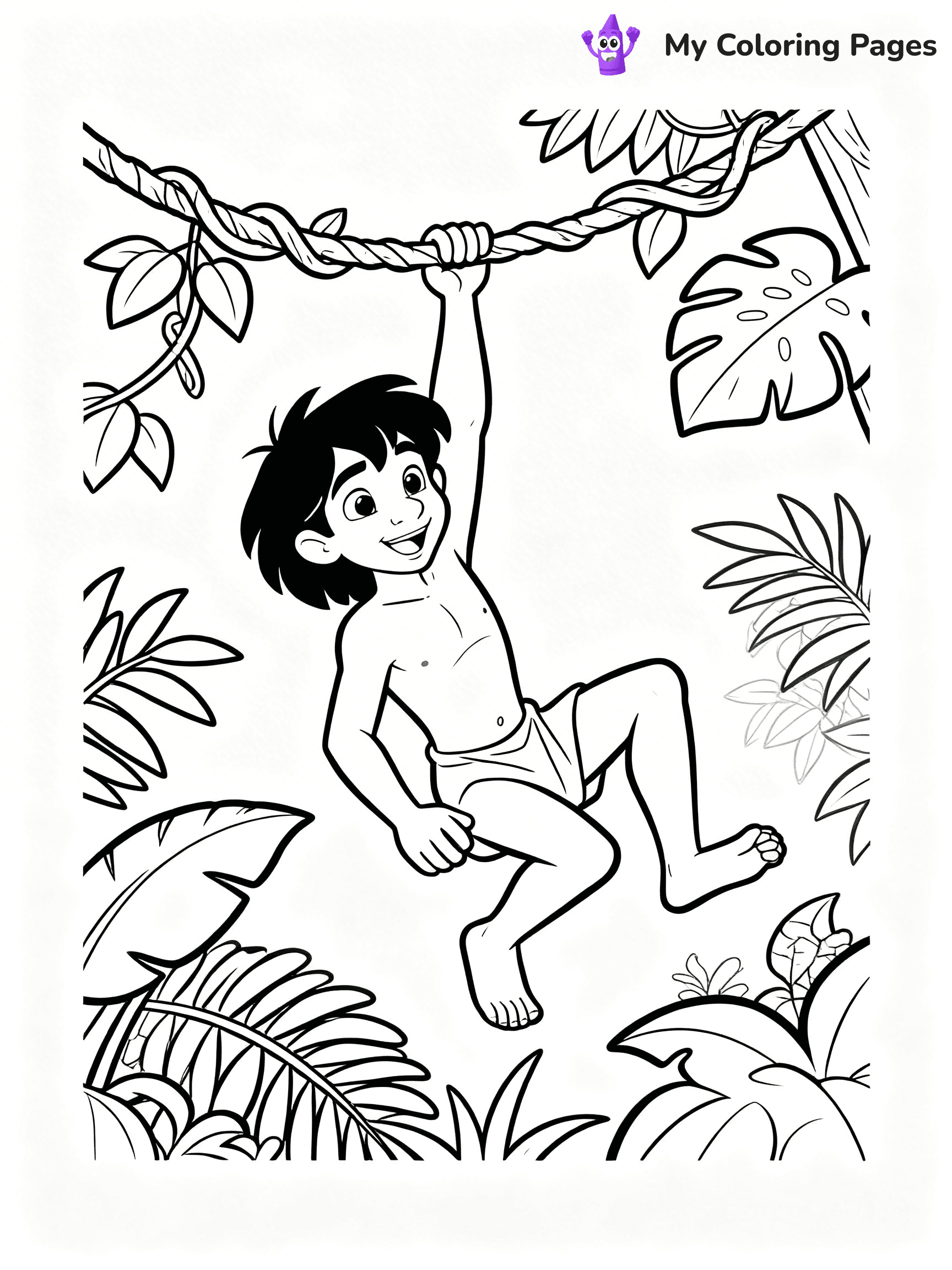Jungle Book Coloring Pages - 34