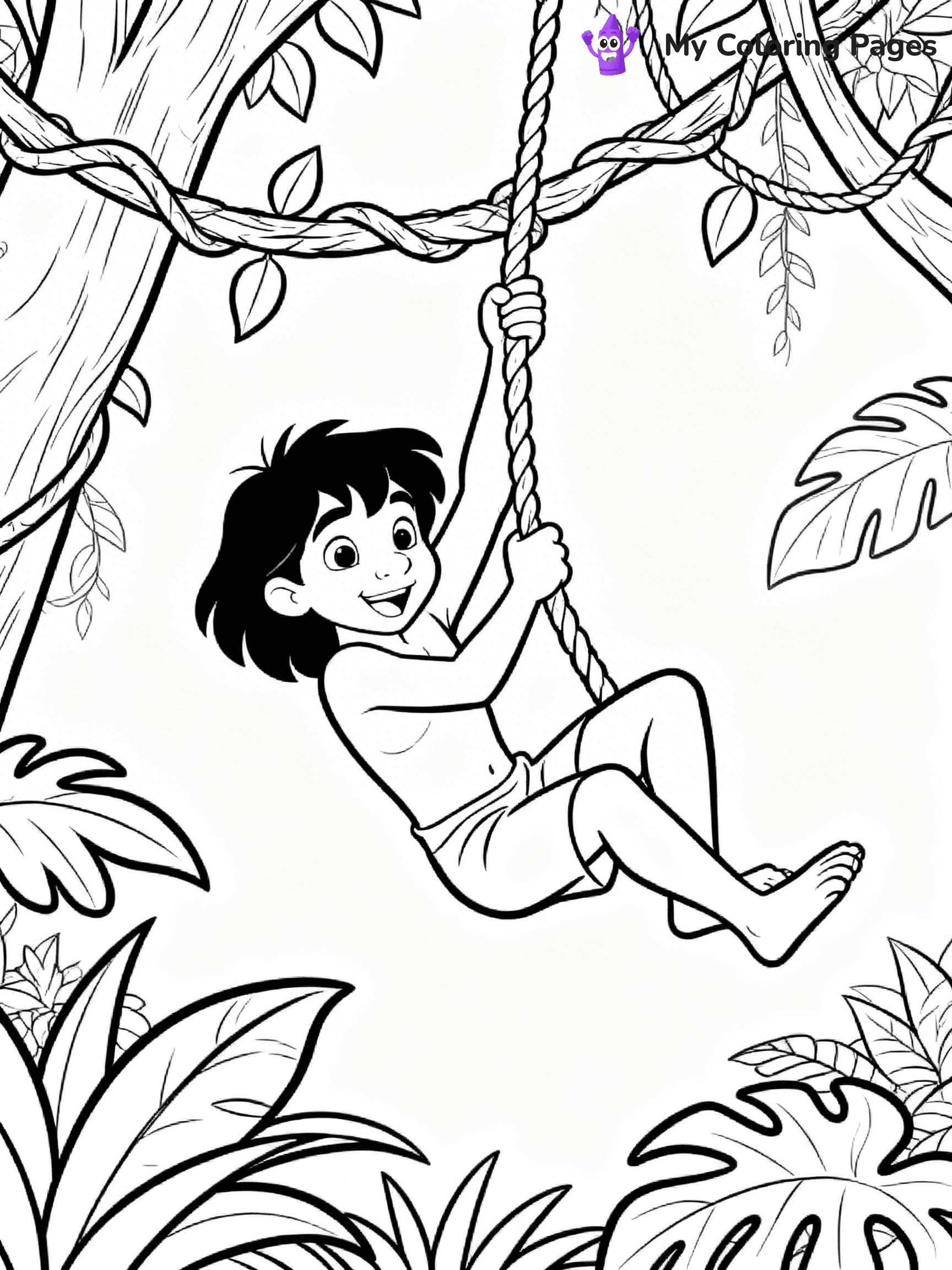 Jungle Book Coloring Pages - 31