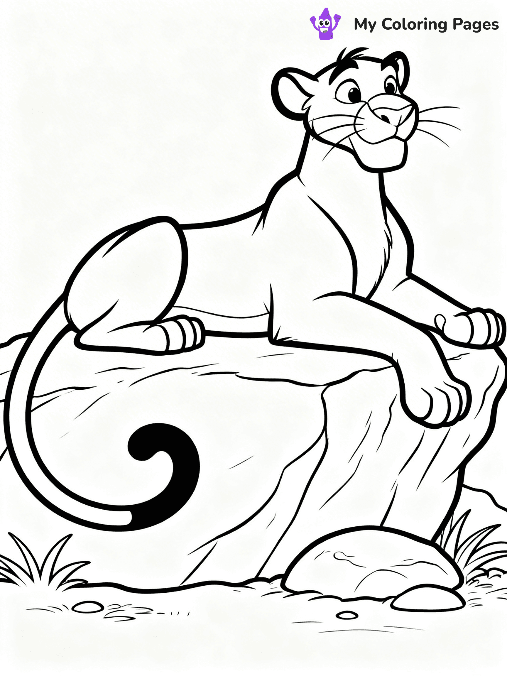 Jungle Book Coloring Pages - 20