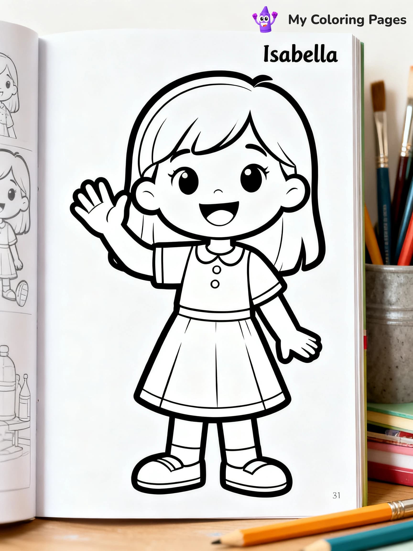 Isabella Coloring Pages - 24