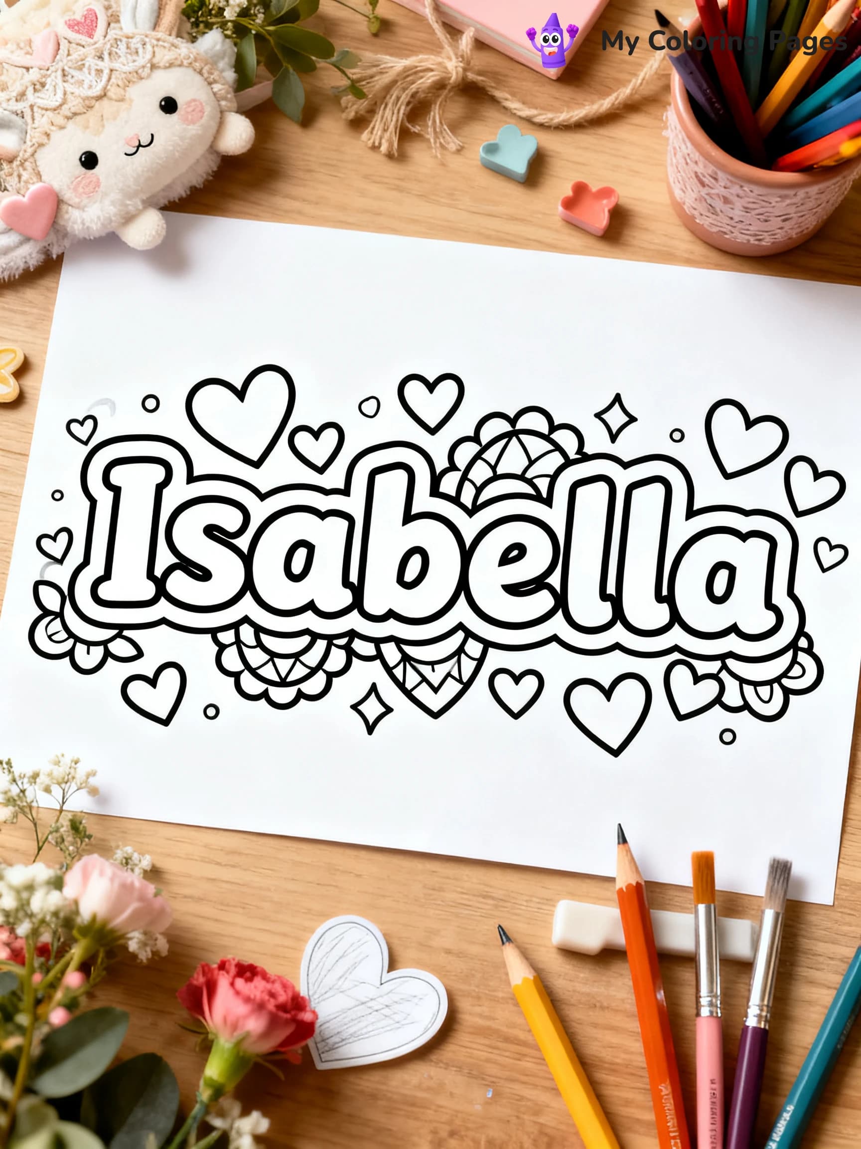 Isabella Coloring Pages - 6