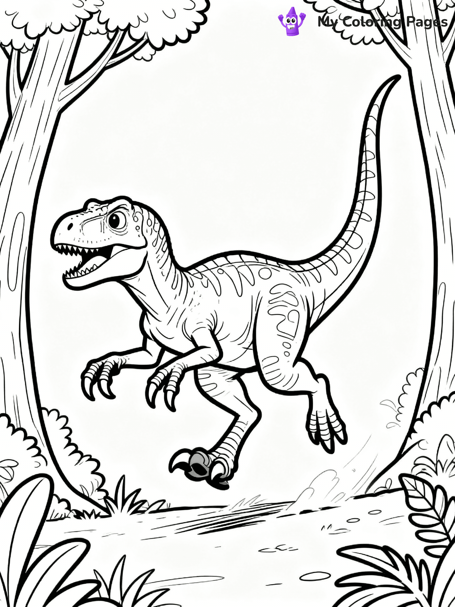 Jurassic World Coloring Pages - 17