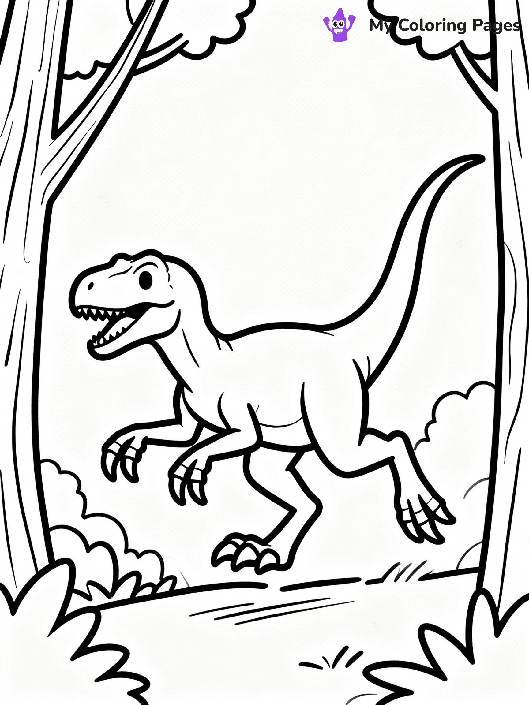 Jurassic World Coloring Pages - 15