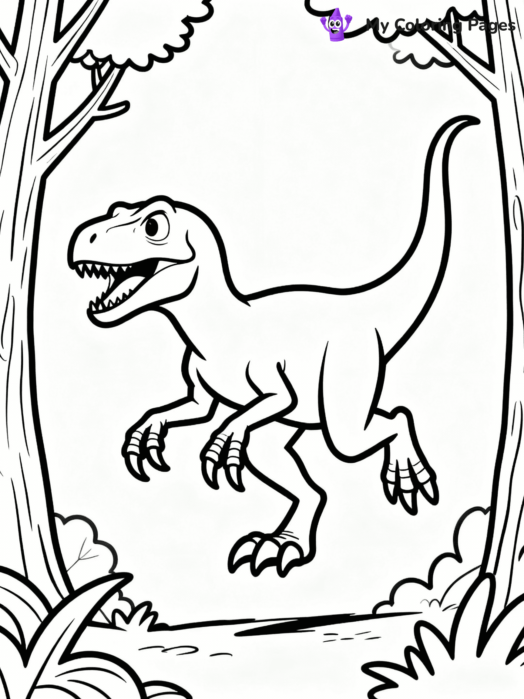 Jurassic World Coloring Pages - 14