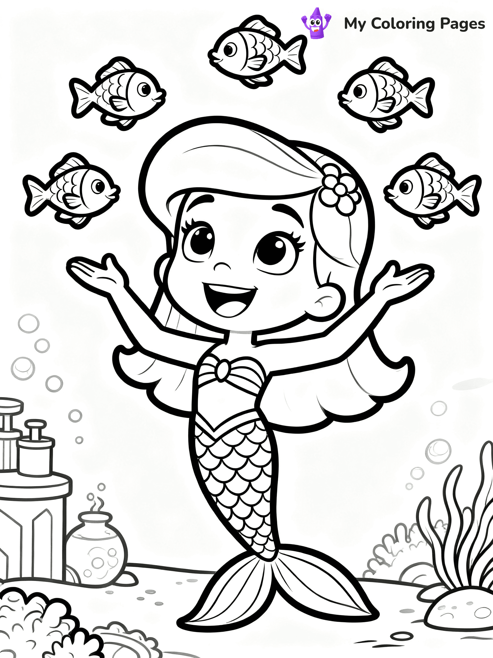 Bubble Guppies Coloring Pages - 11