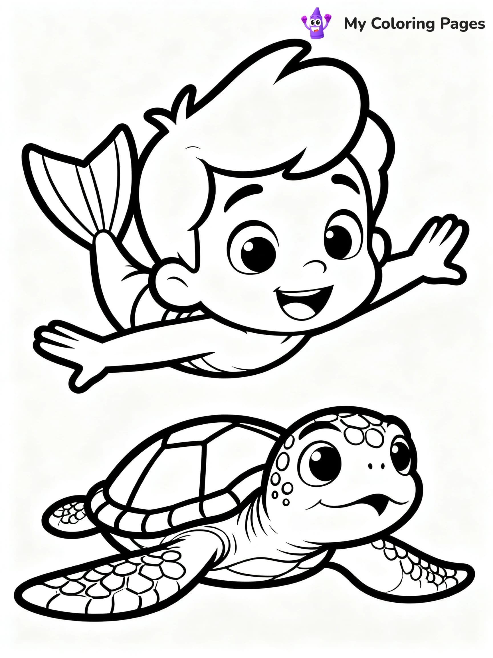 Bubble Guppies Coloring Pages - 7