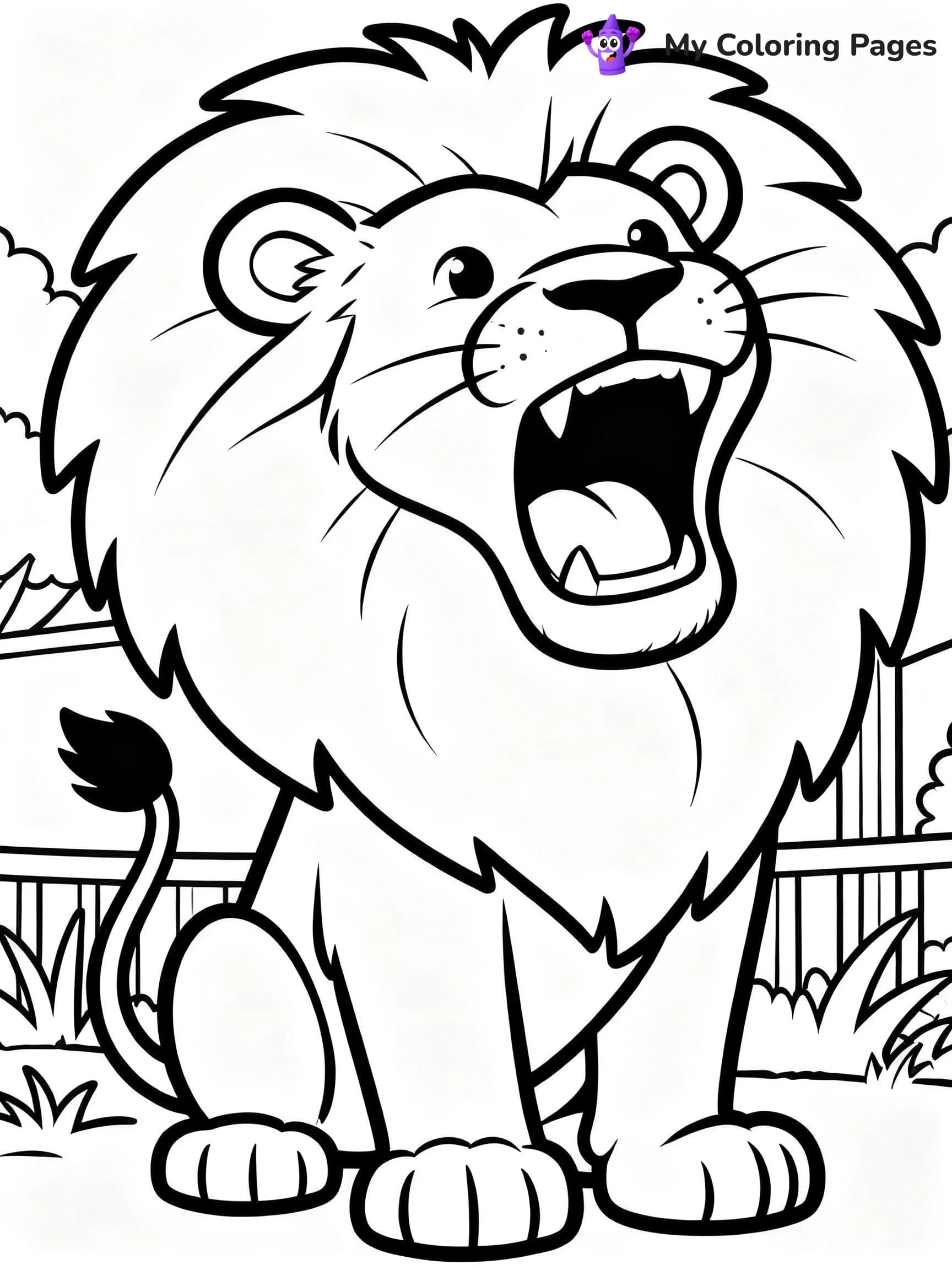 Zoo Animal Coloring Pages - 22