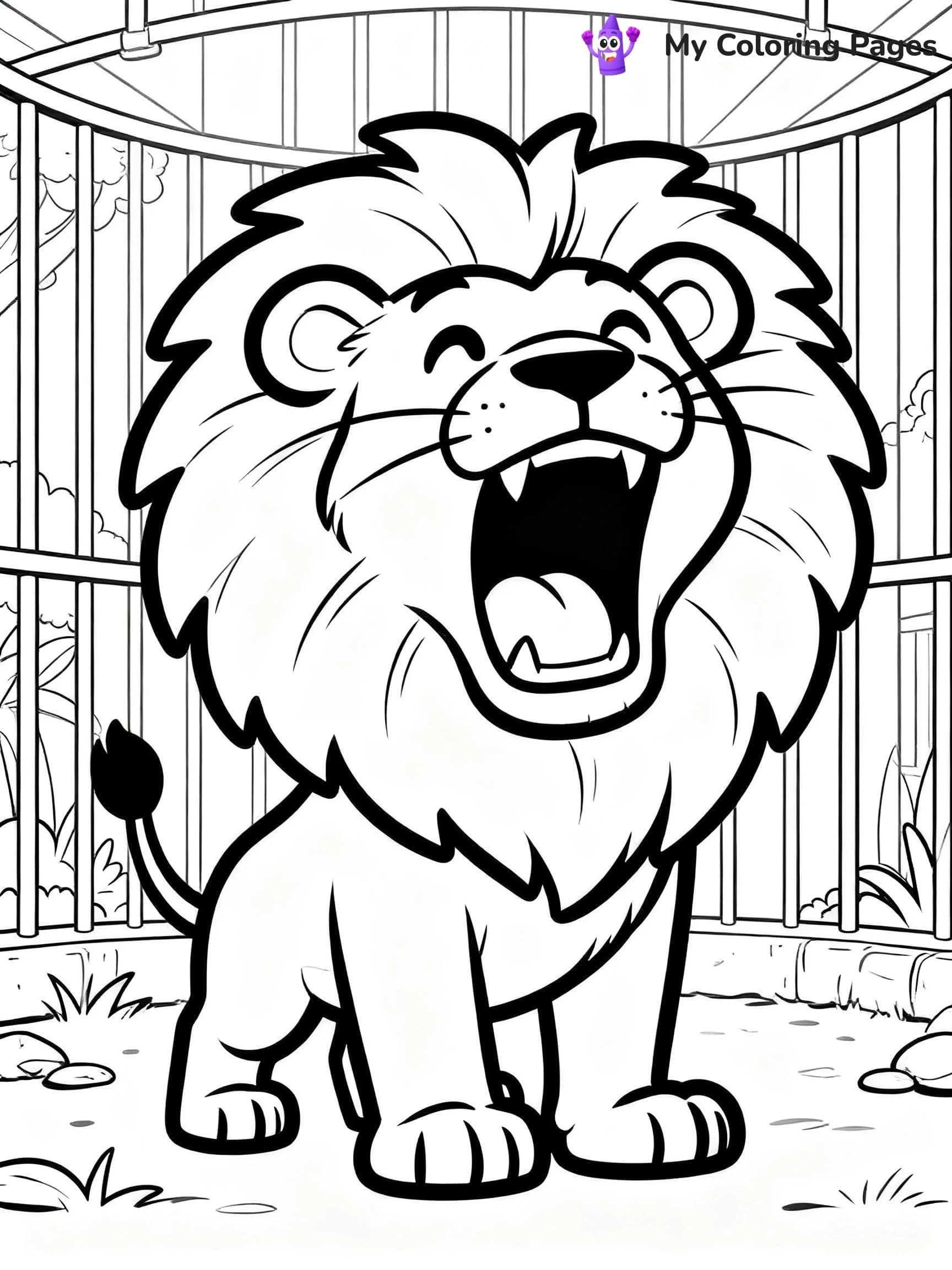 Zoo Animal Coloring Pages - 20