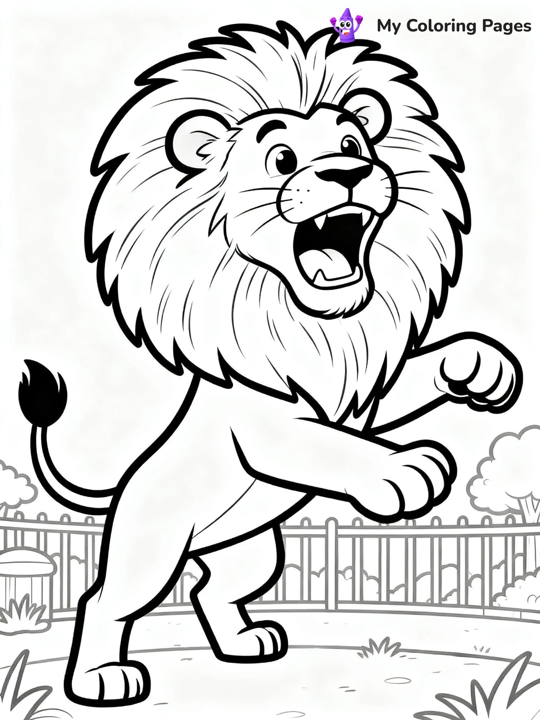 Zoo Animal Coloring Pages - 18