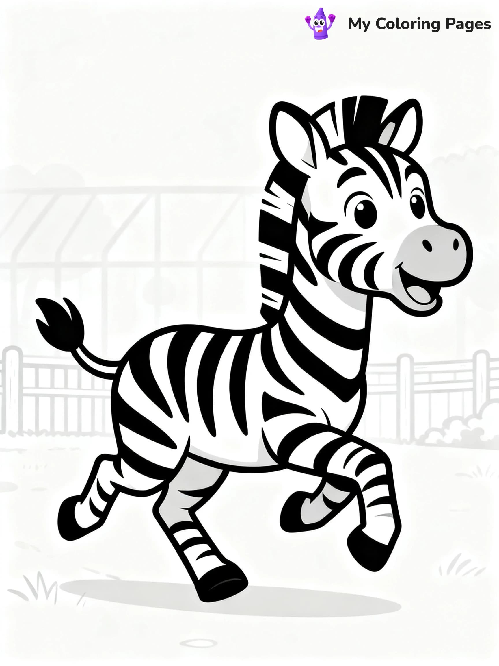 Zoo Animal Coloring Pages - 14