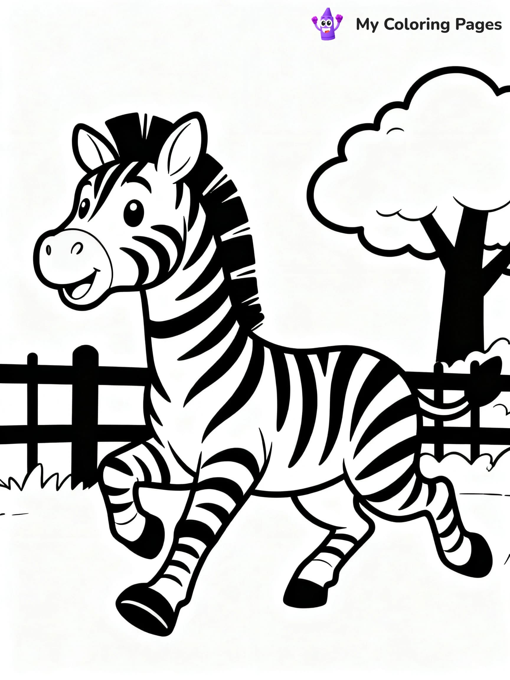 Zoo Animal Coloring Pages - 13