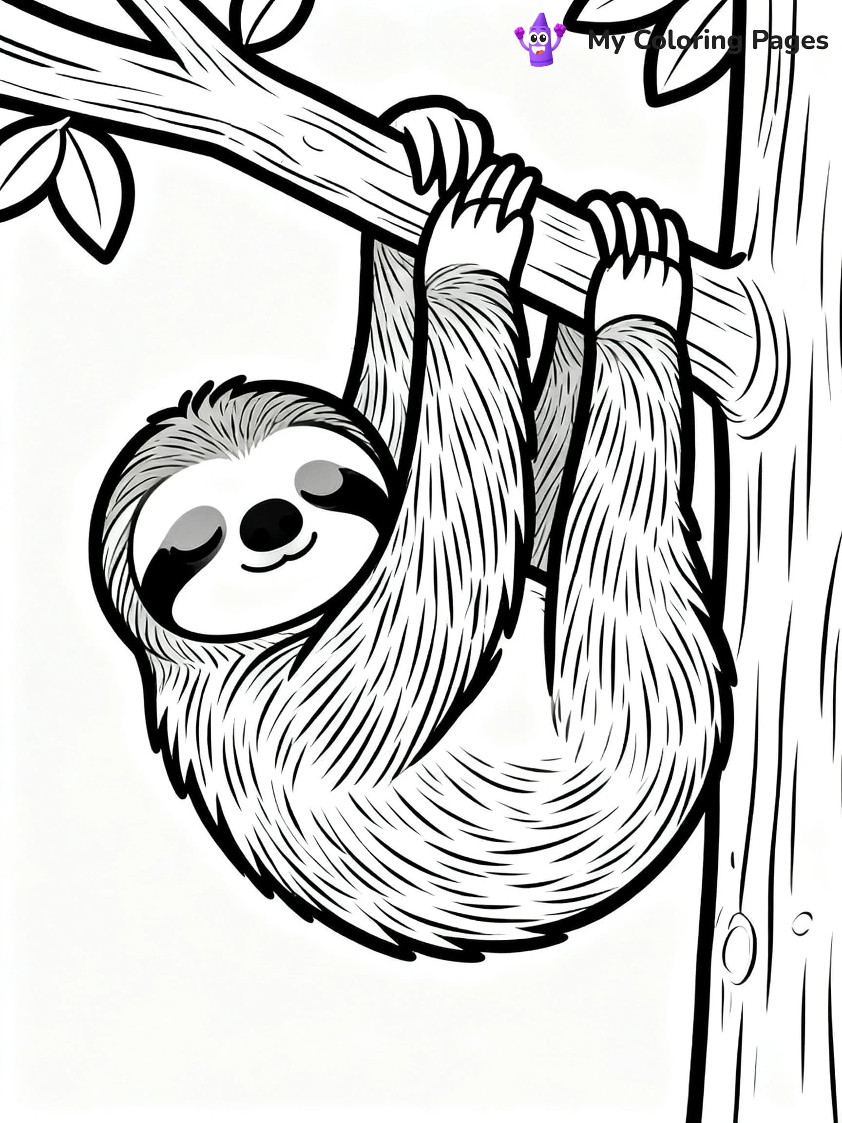 Zoo Animal Coloring Pages - 6