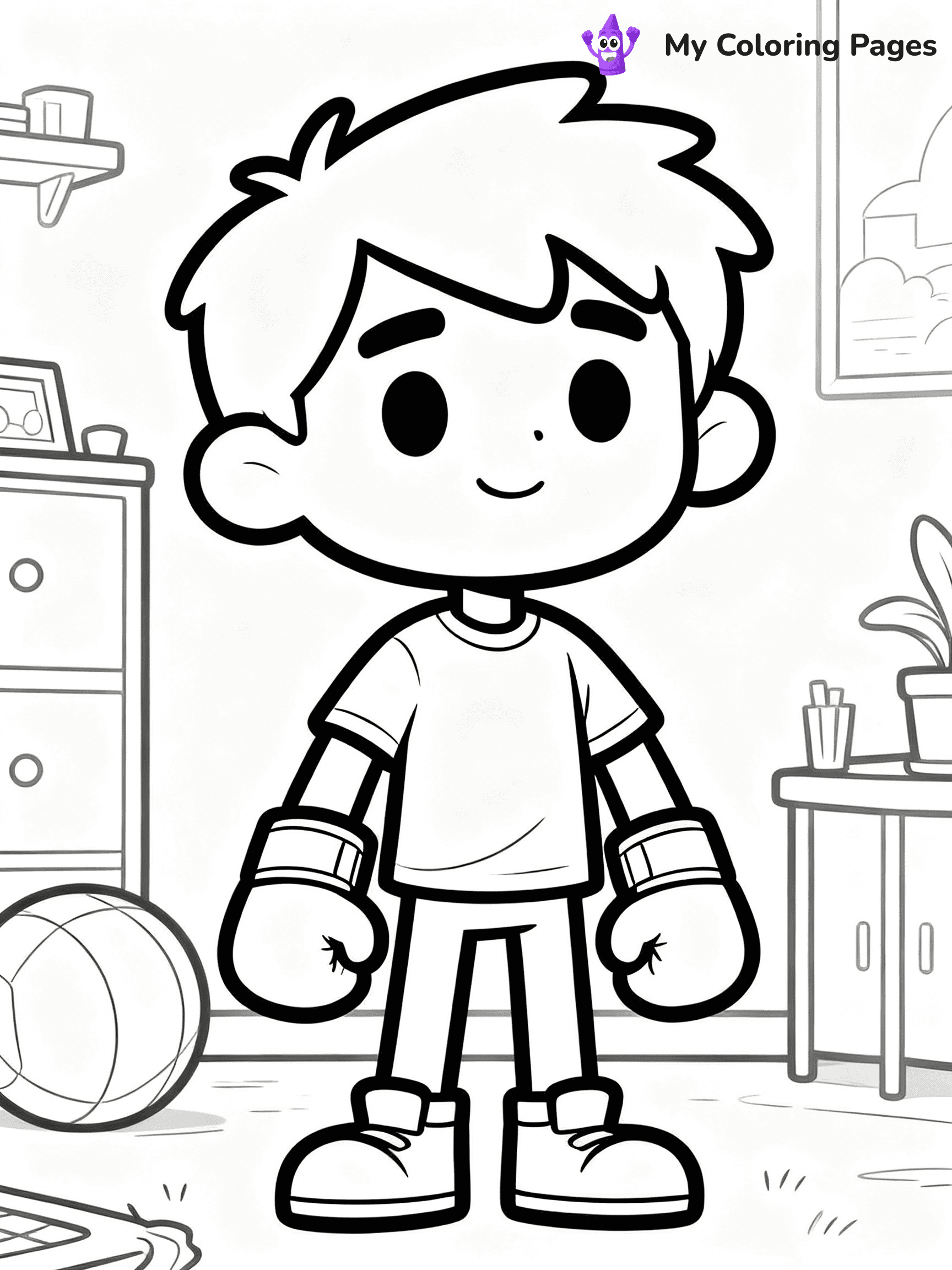 Lankybox Coloring Pages - 24