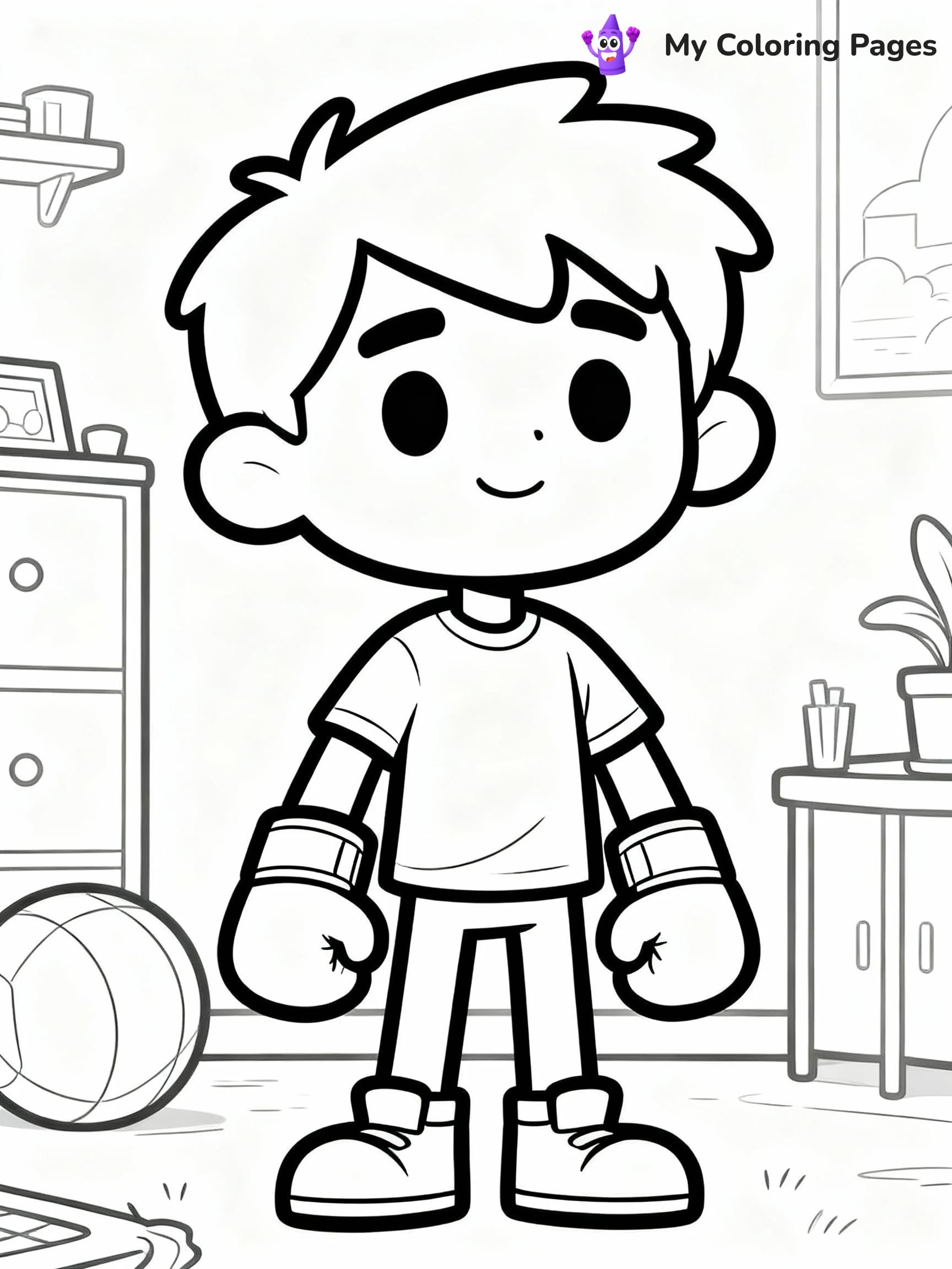 Lankybox Coloring Pages - 24