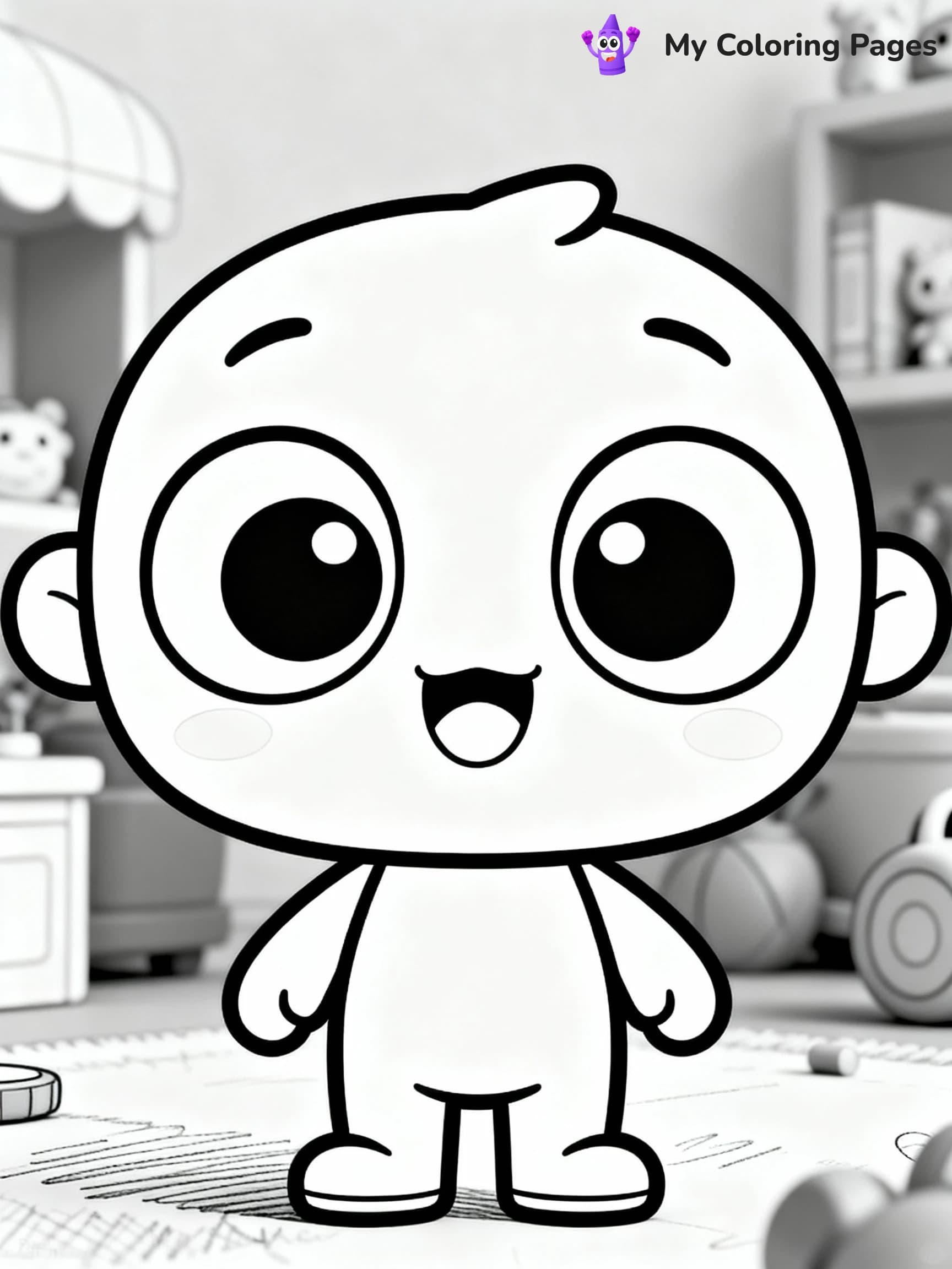 Lankybox Coloring Pages - 18
