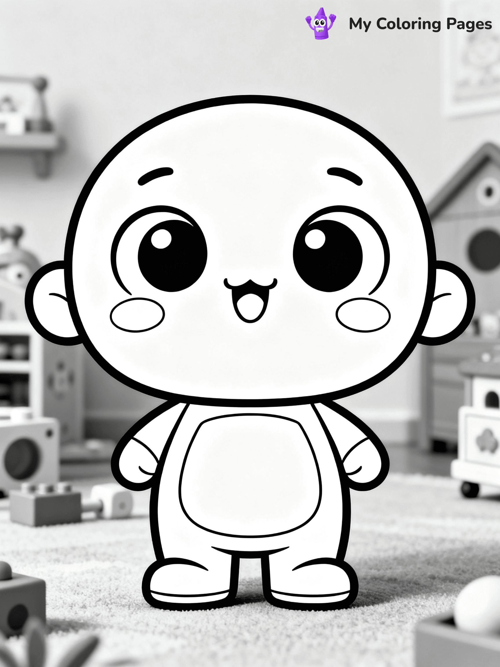 Lankybox Coloring Pages - 17