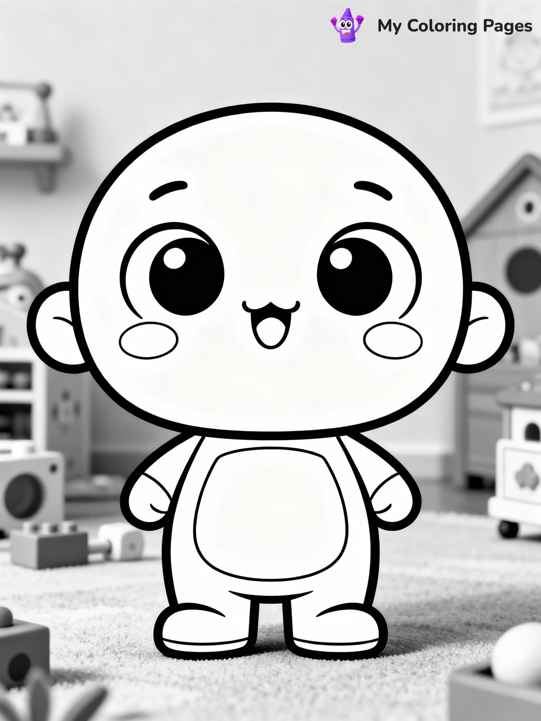 Lankybox Coloring Pages - 17