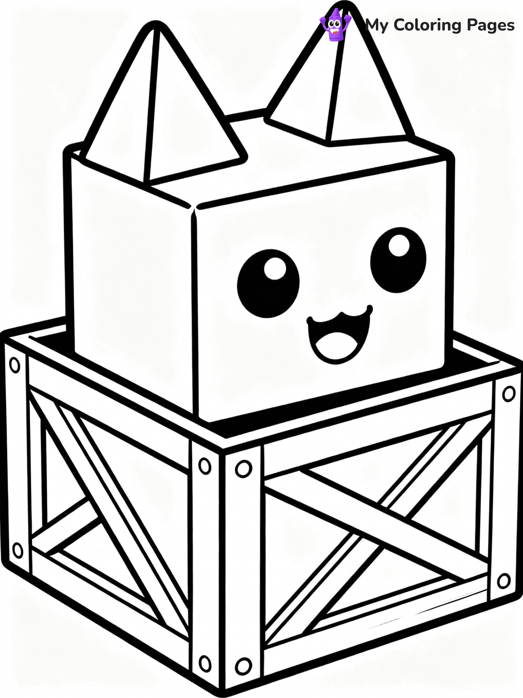 Lankybox Coloring Pages - 11