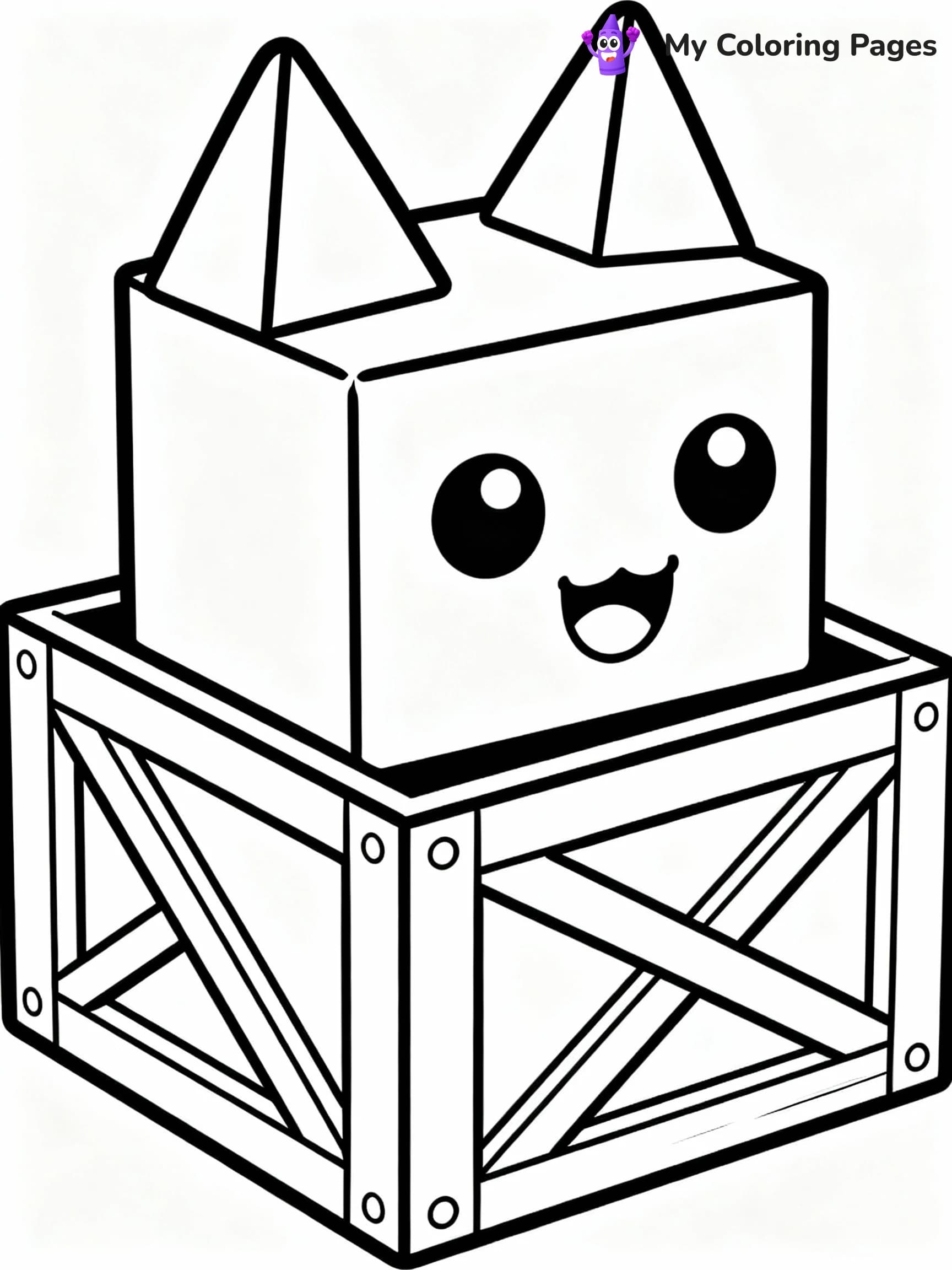 Lankybox Coloring Pages - 11