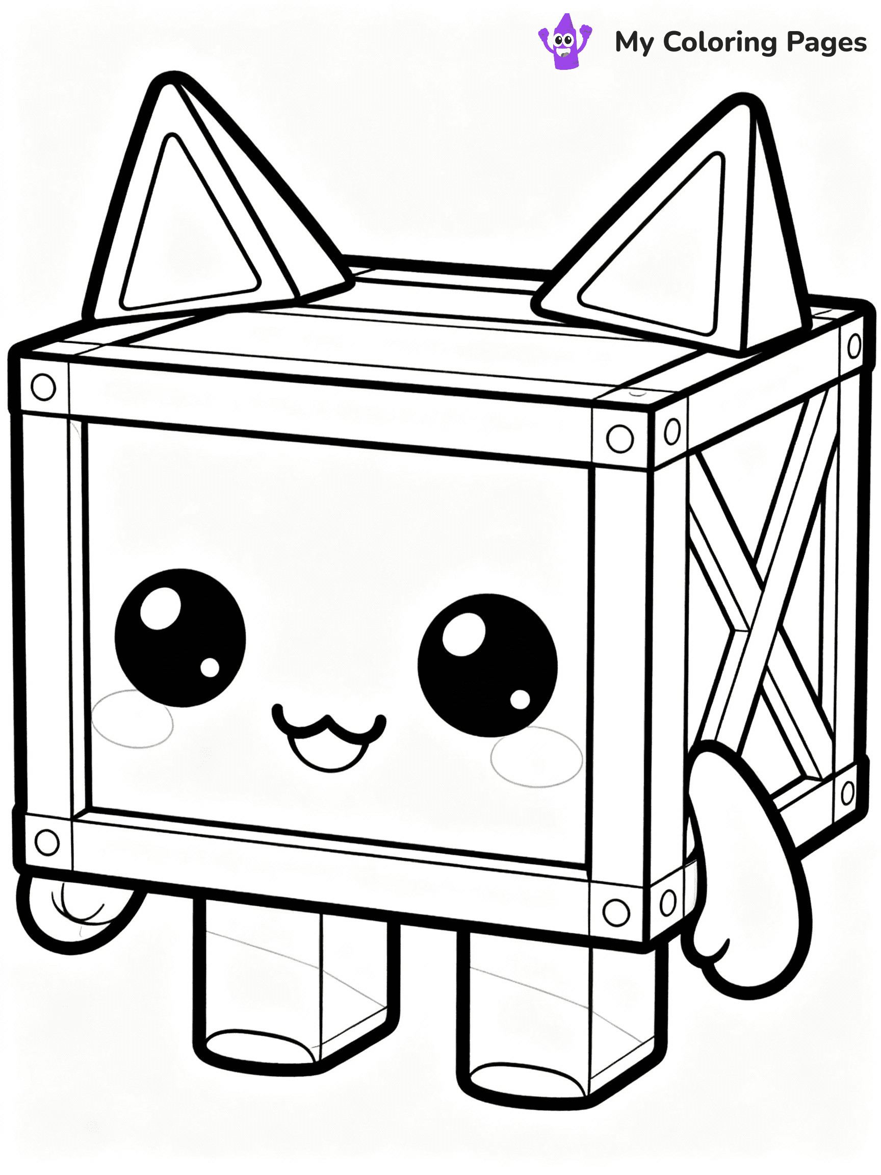 Lankybox Coloring Pages - 10