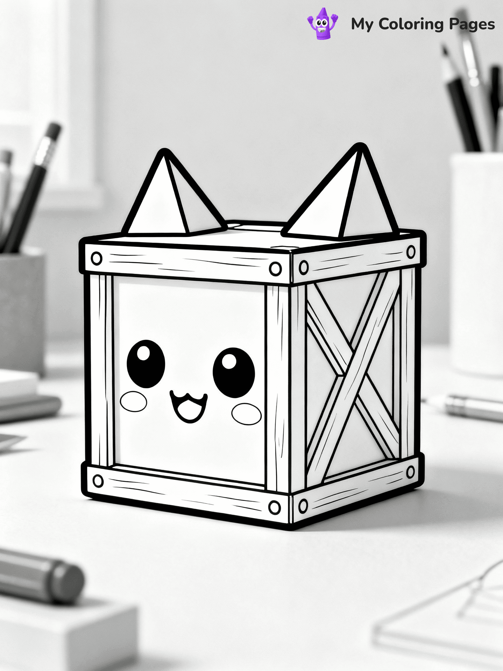 Lankybox Coloring Pages - 9