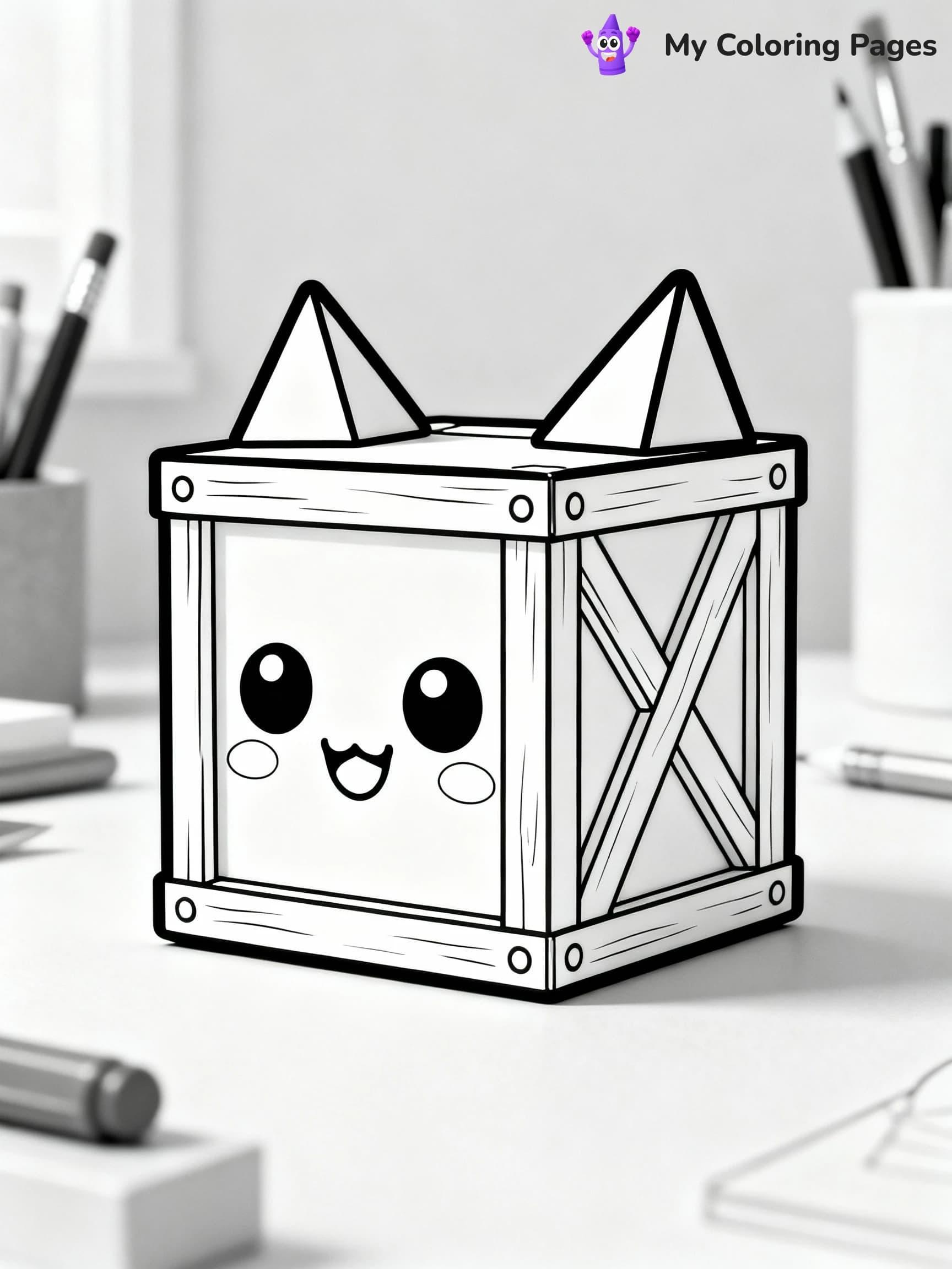 Lankybox Coloring Pages - 9