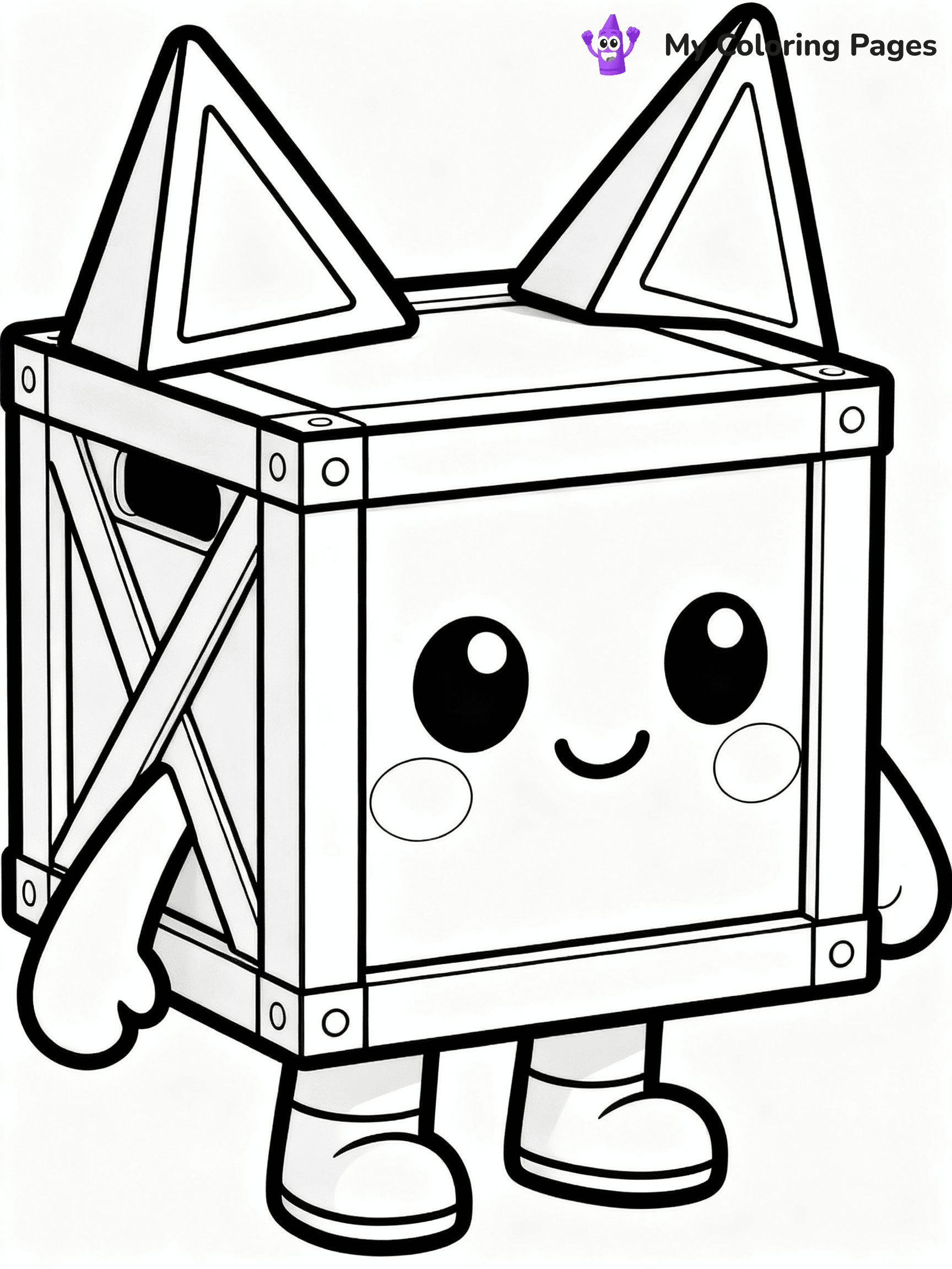 Lankybox Coloring Pages - 8