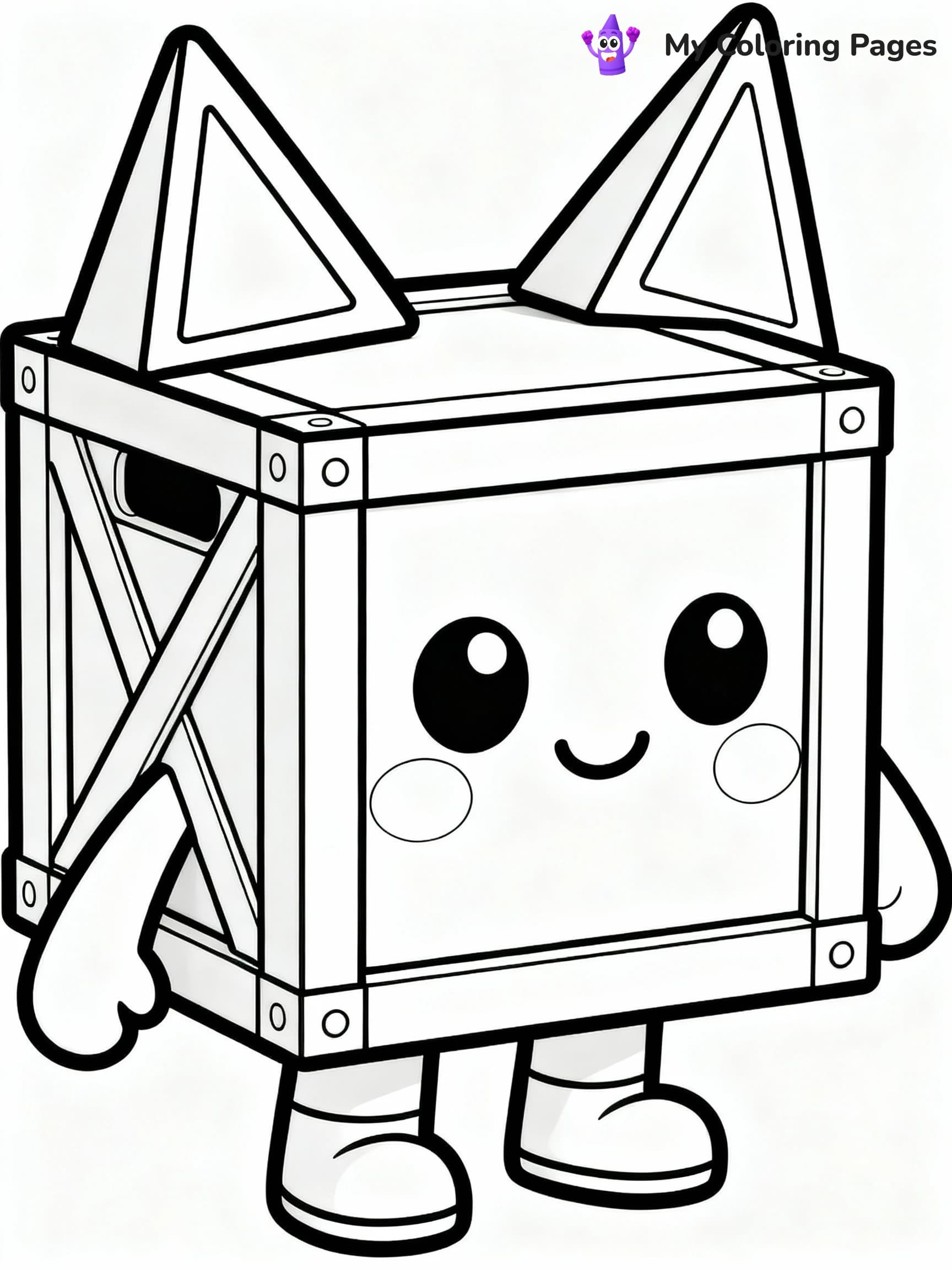 Lankybox Coloring Pages - 8